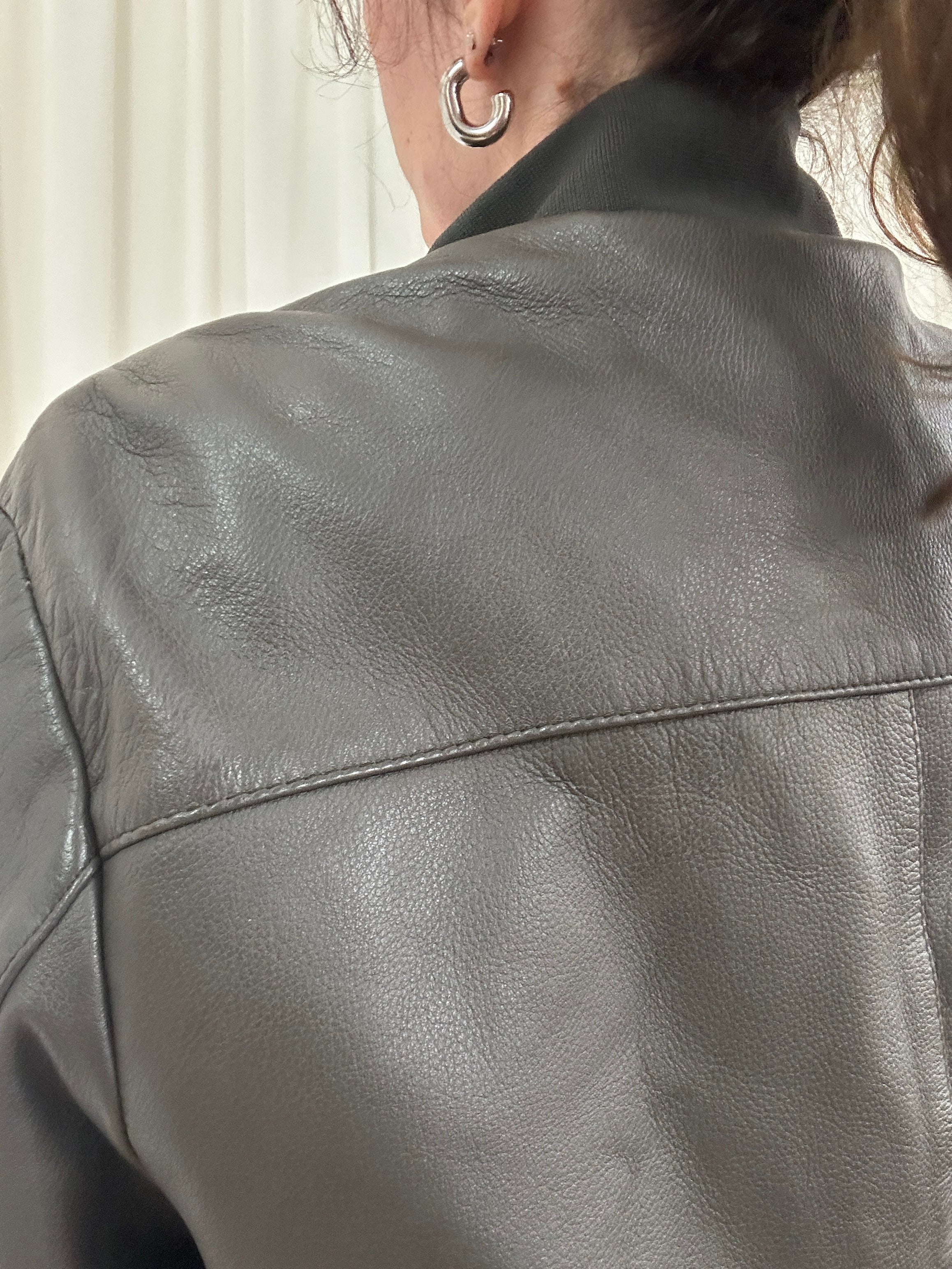 Grey Bomber jacket