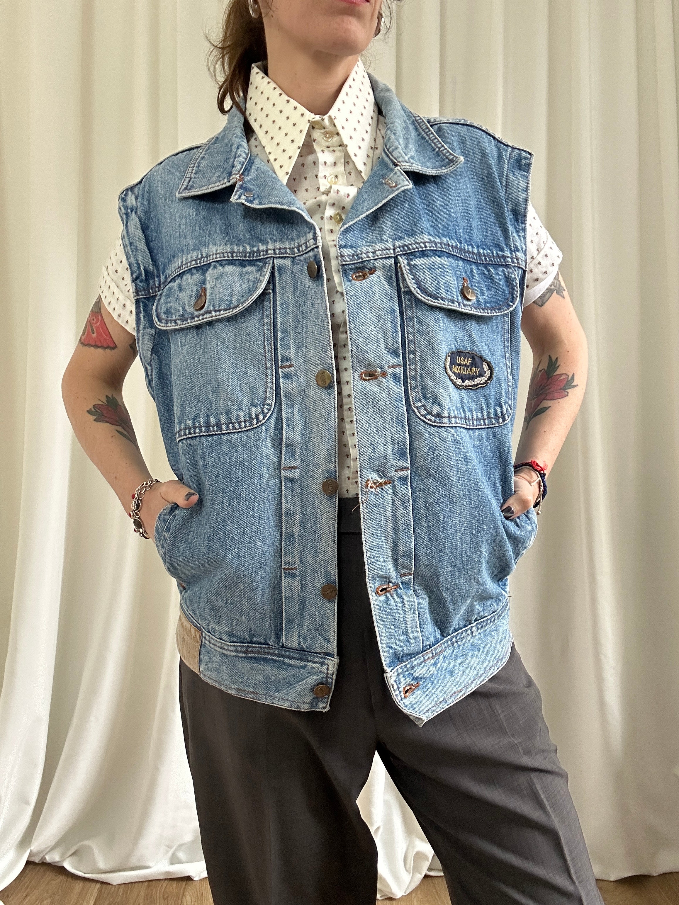 Jeans giacca gilè