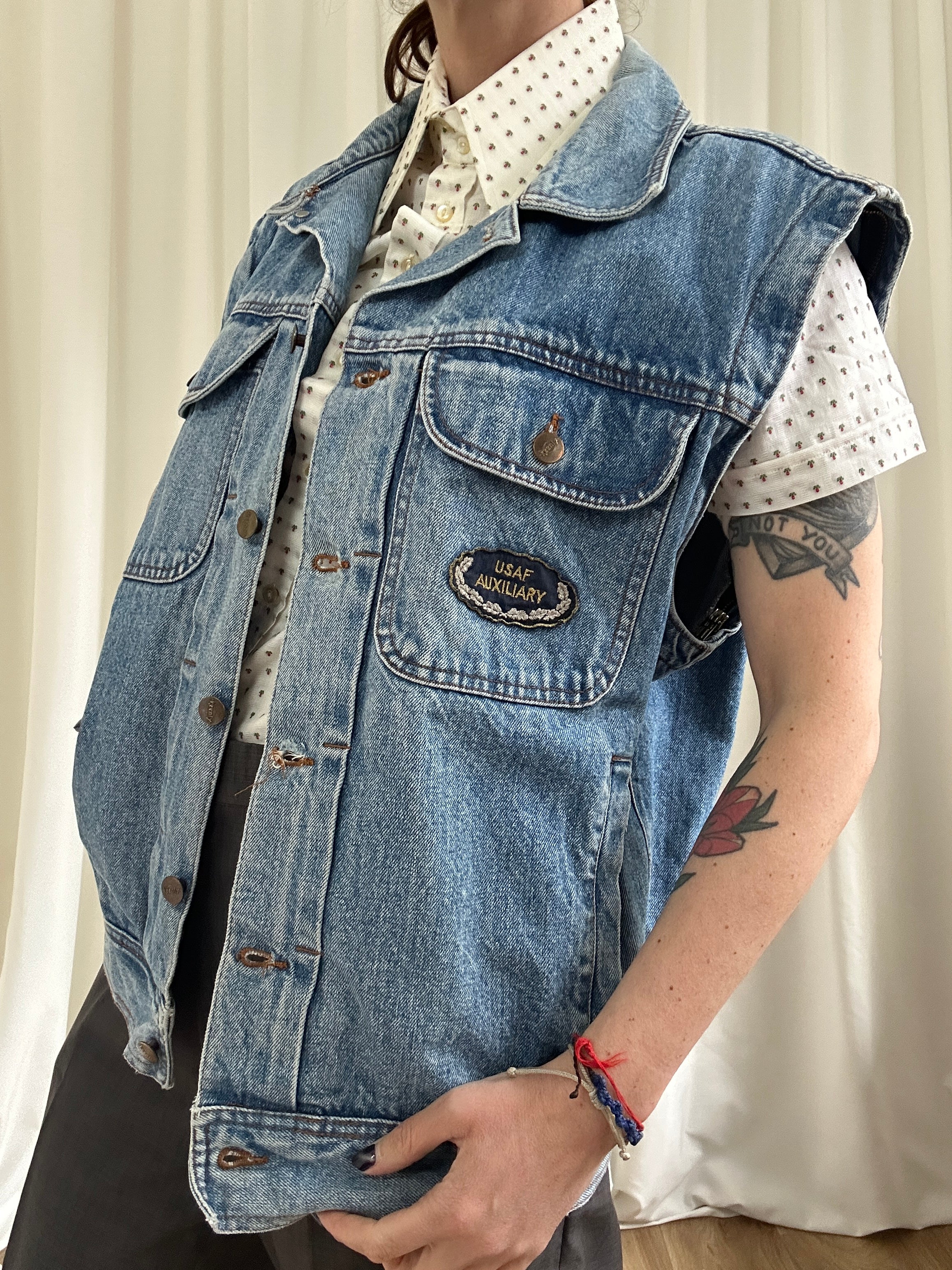 Jeans giacca gilè