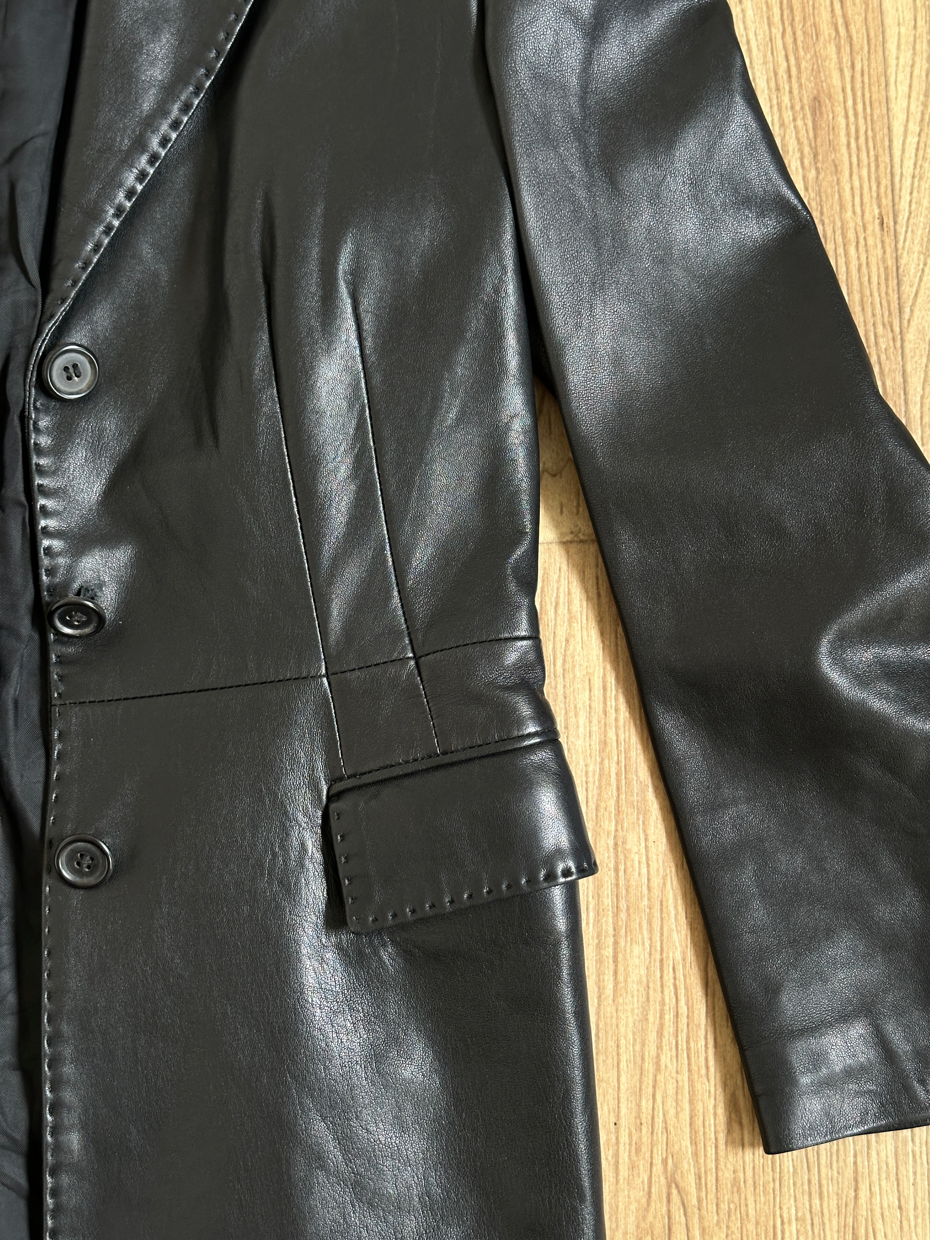 Impuntura Leather jacket