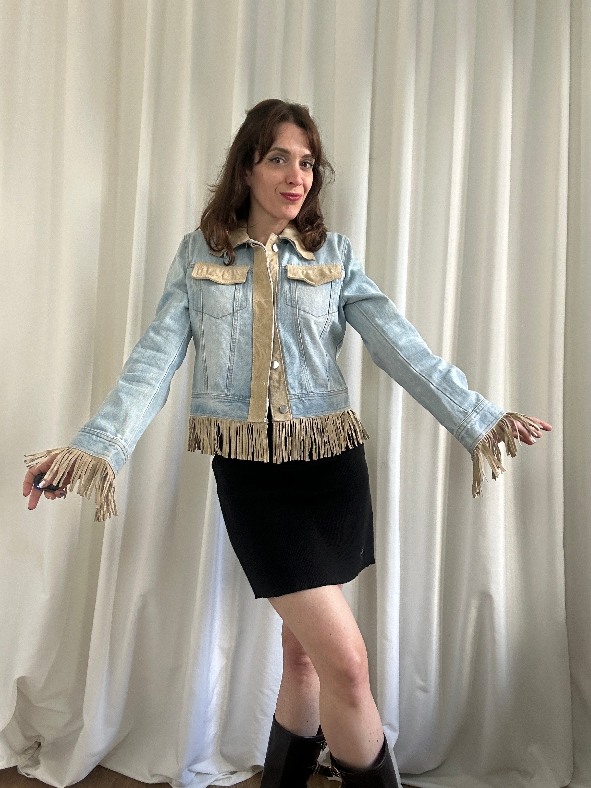 Frangetty jeans jacket