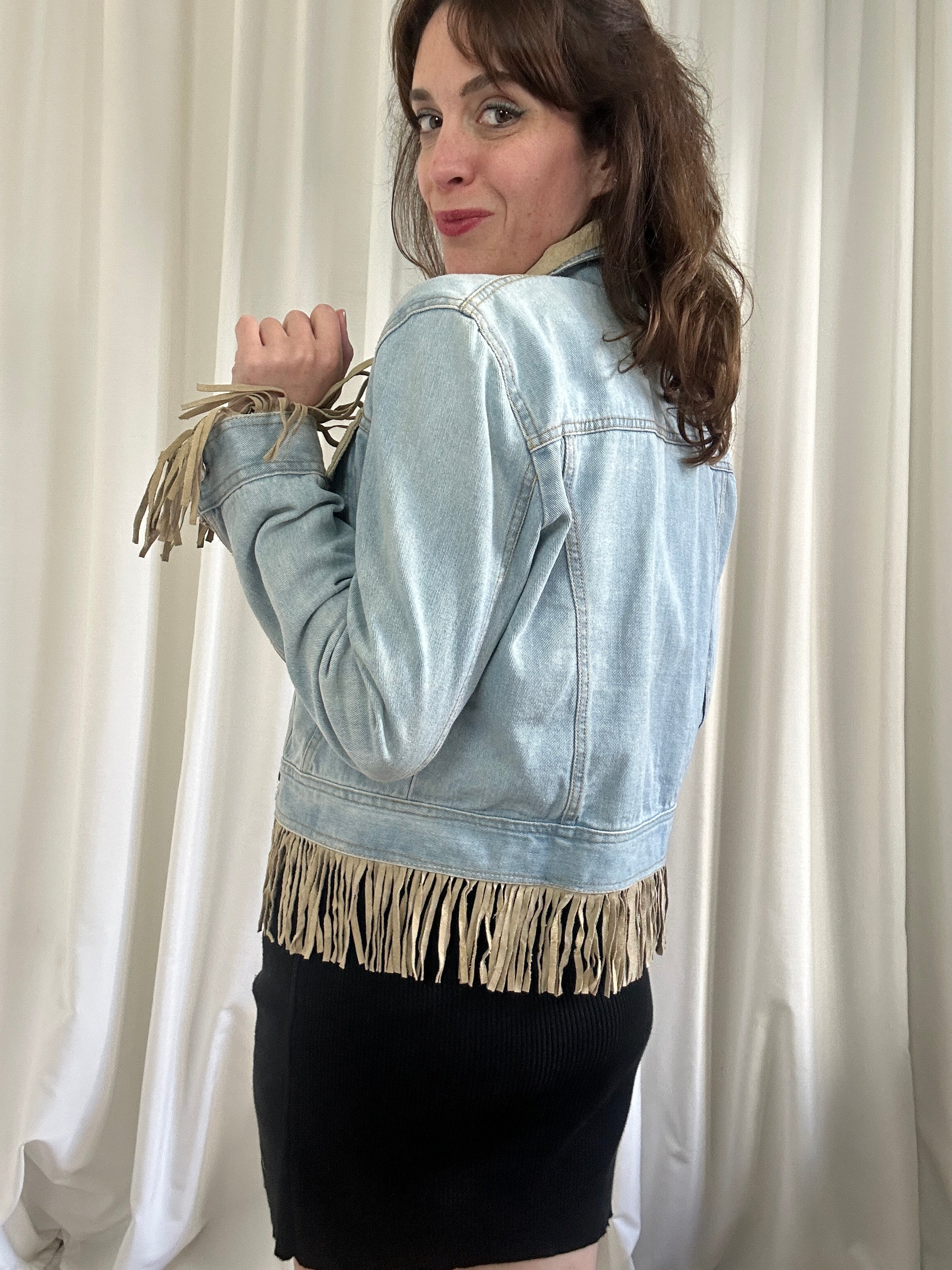 Frangetty jeans jacket