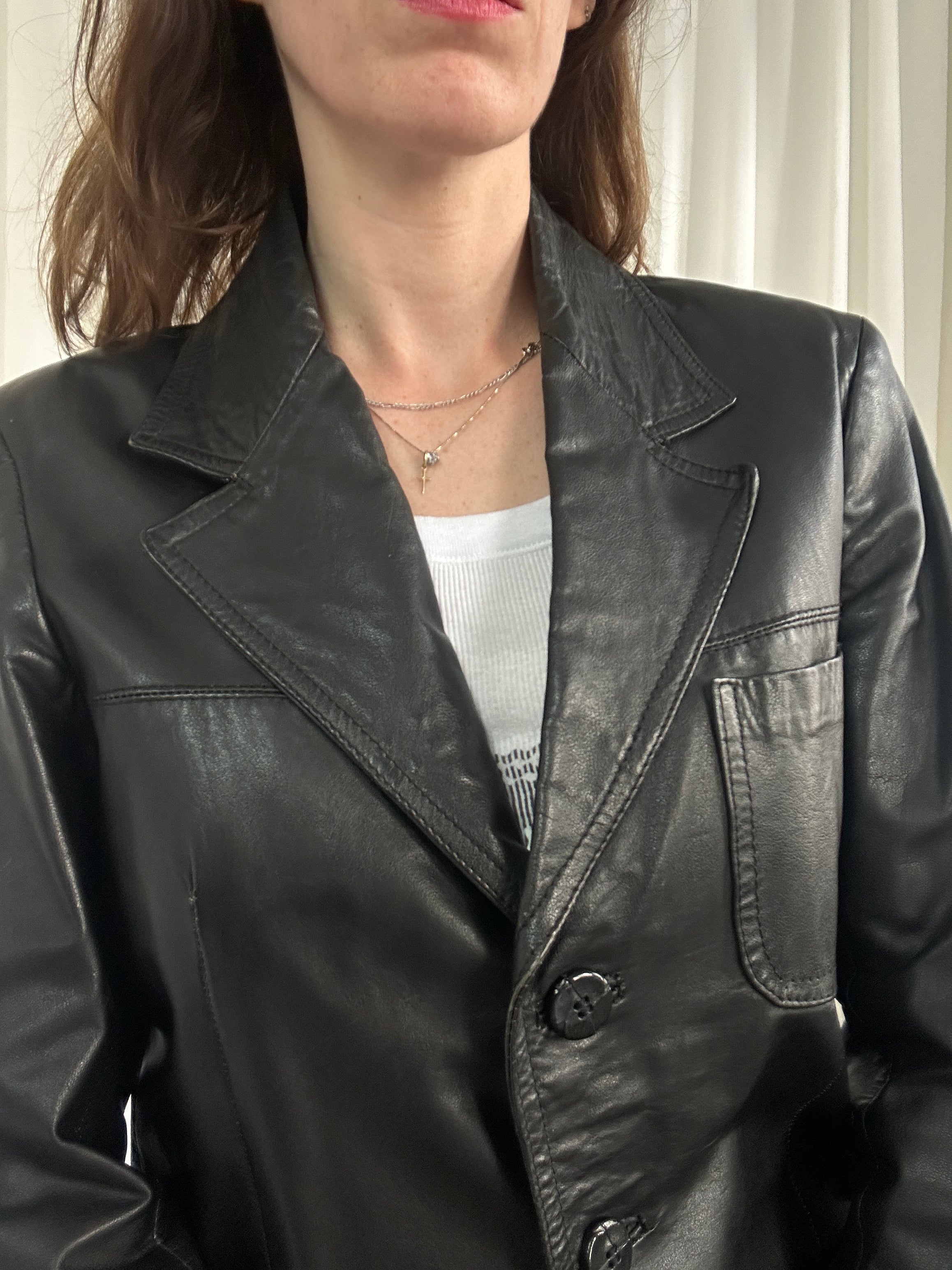 Formale leather jacket