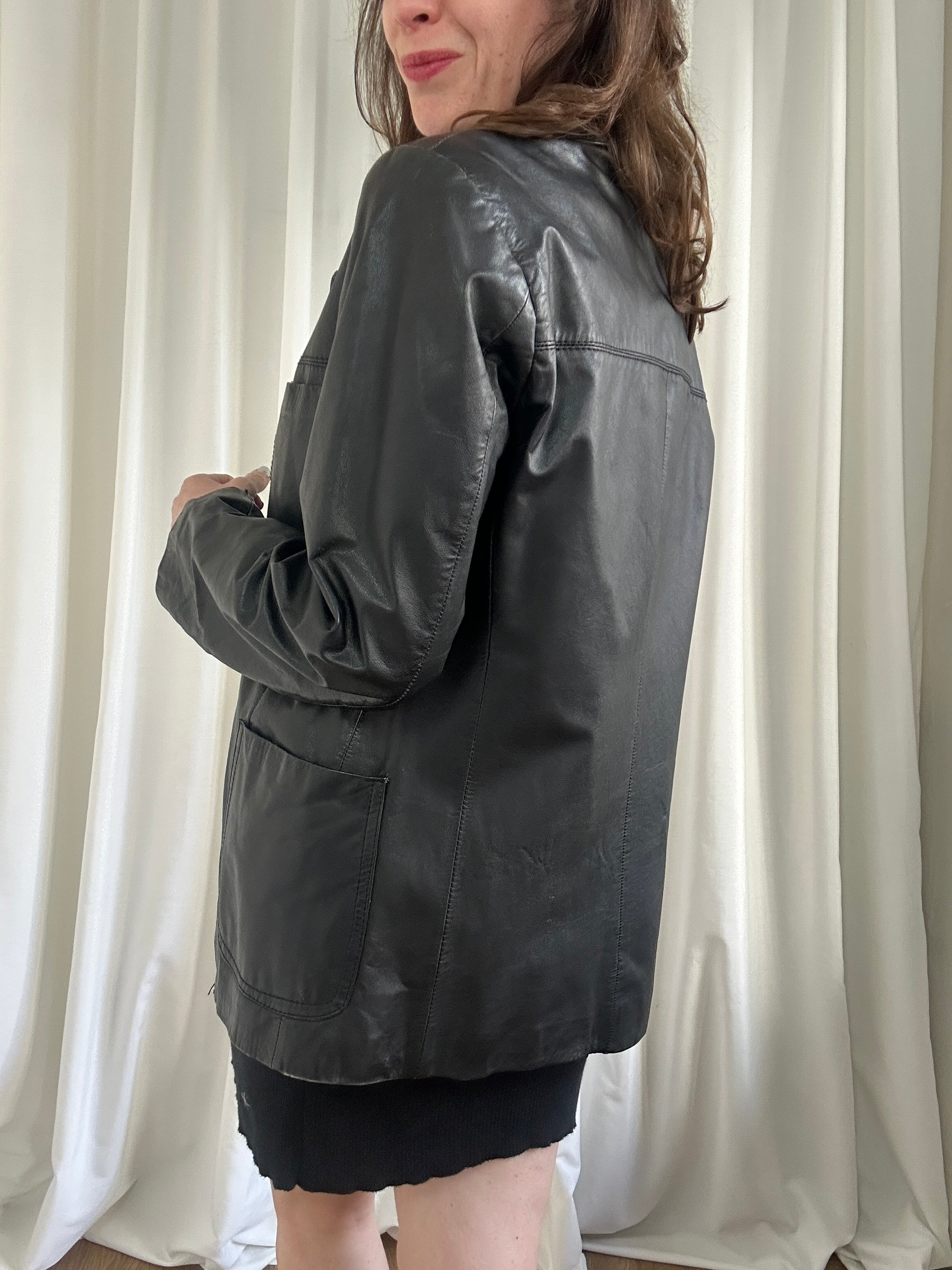 Formale leather jacket