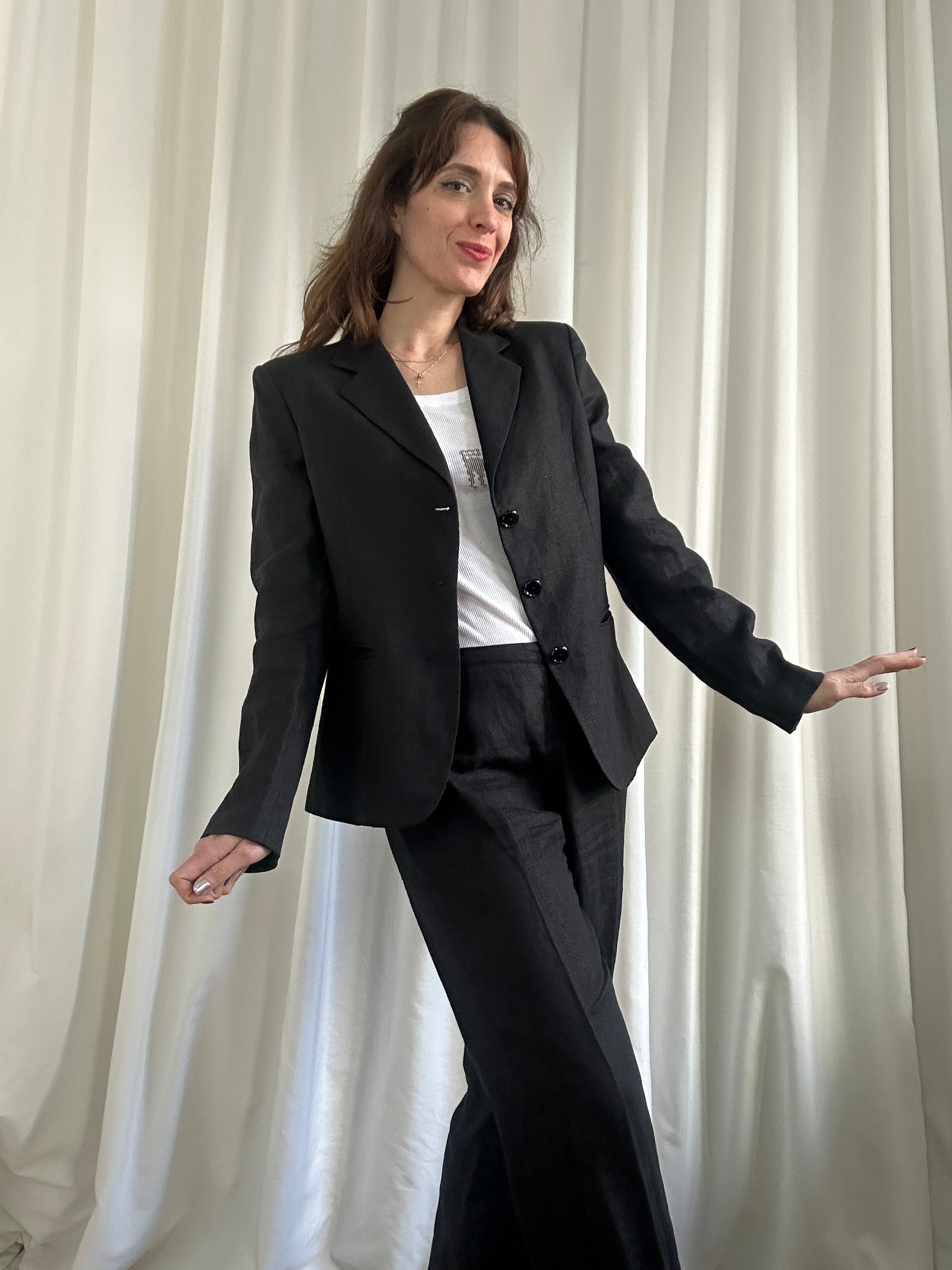 Nerino lino blazer