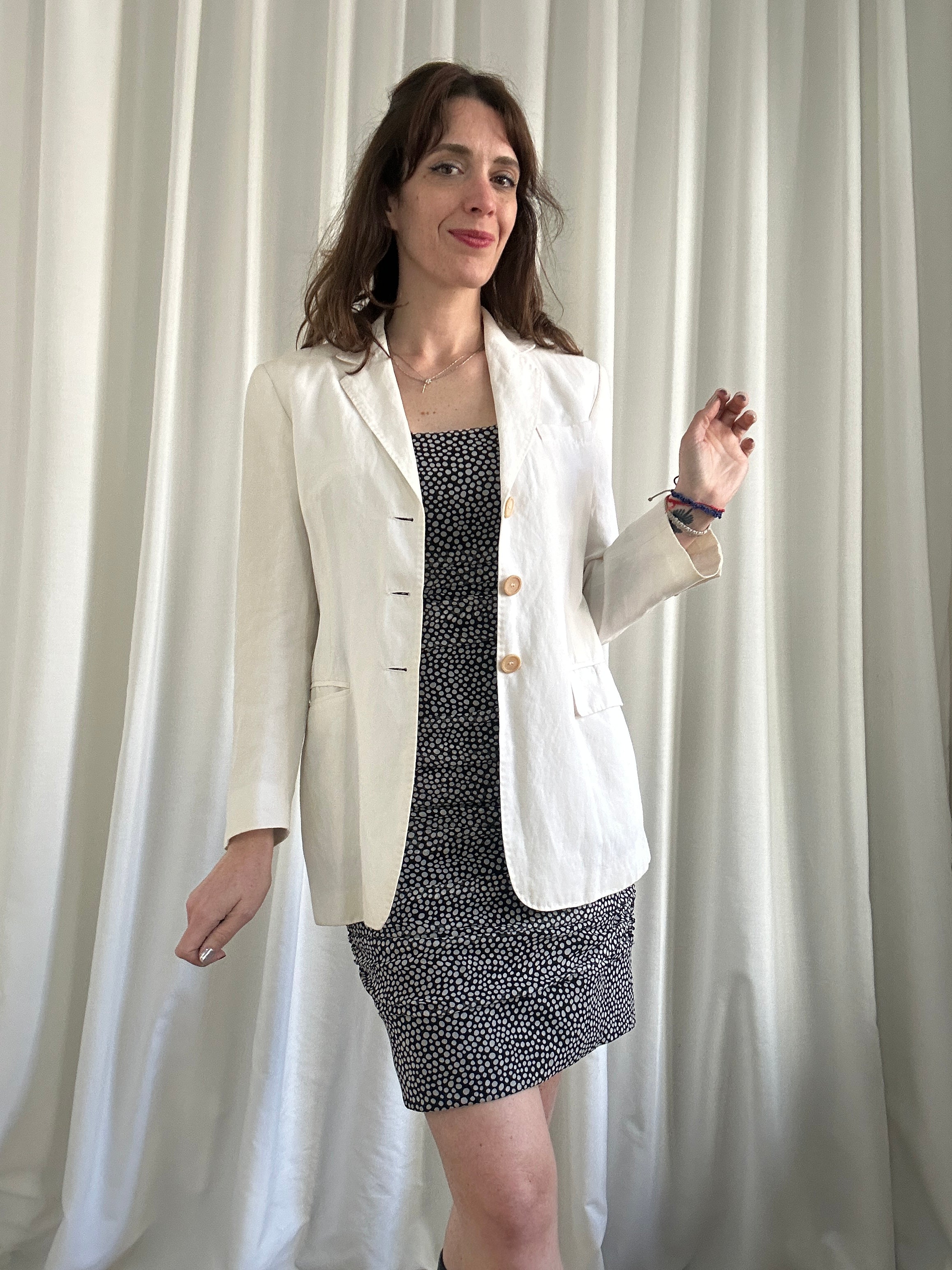 Biancolatte blazer