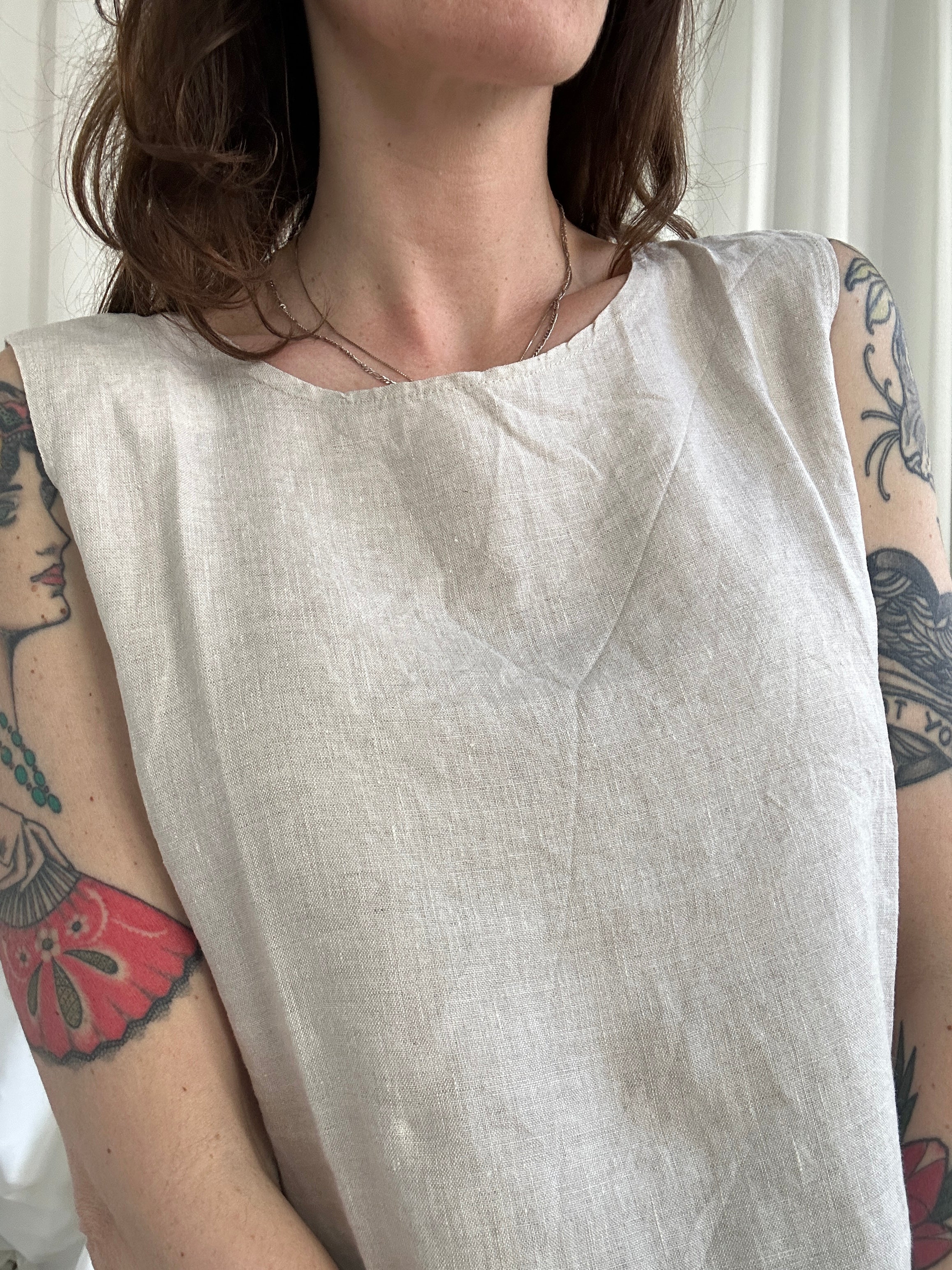 Evergreen lino top