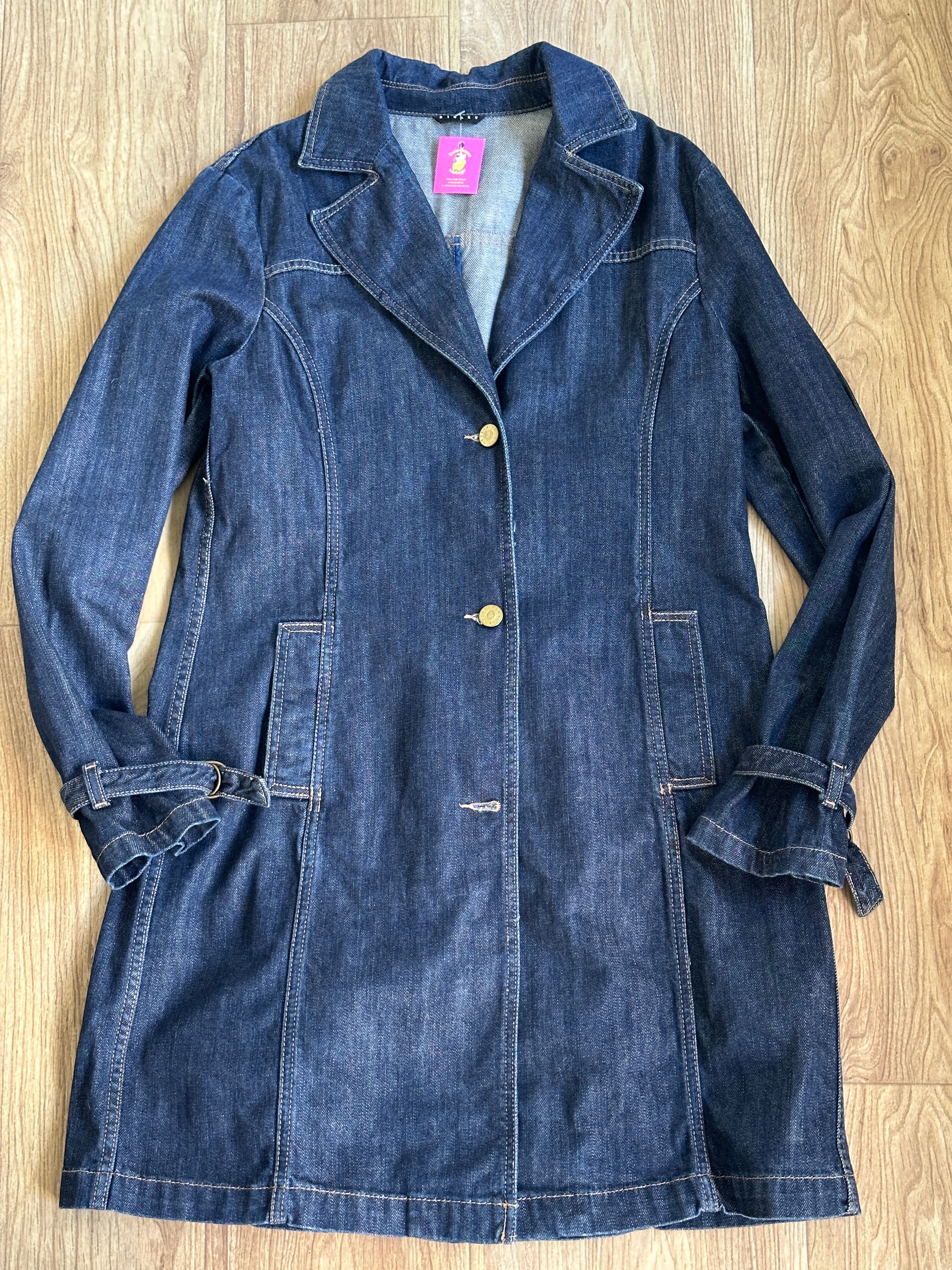 Sisley jeans trench