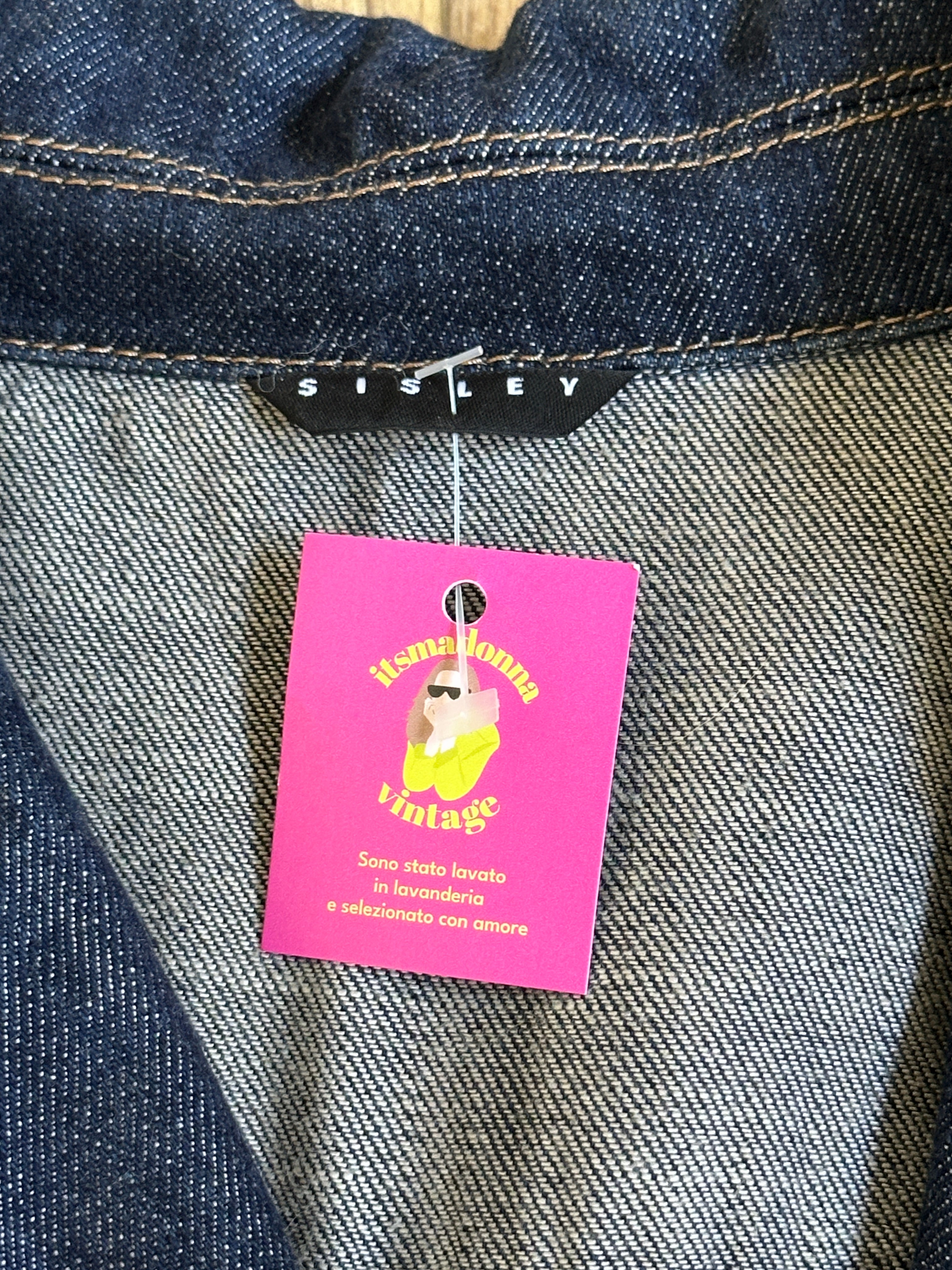 Sisley jeans trench