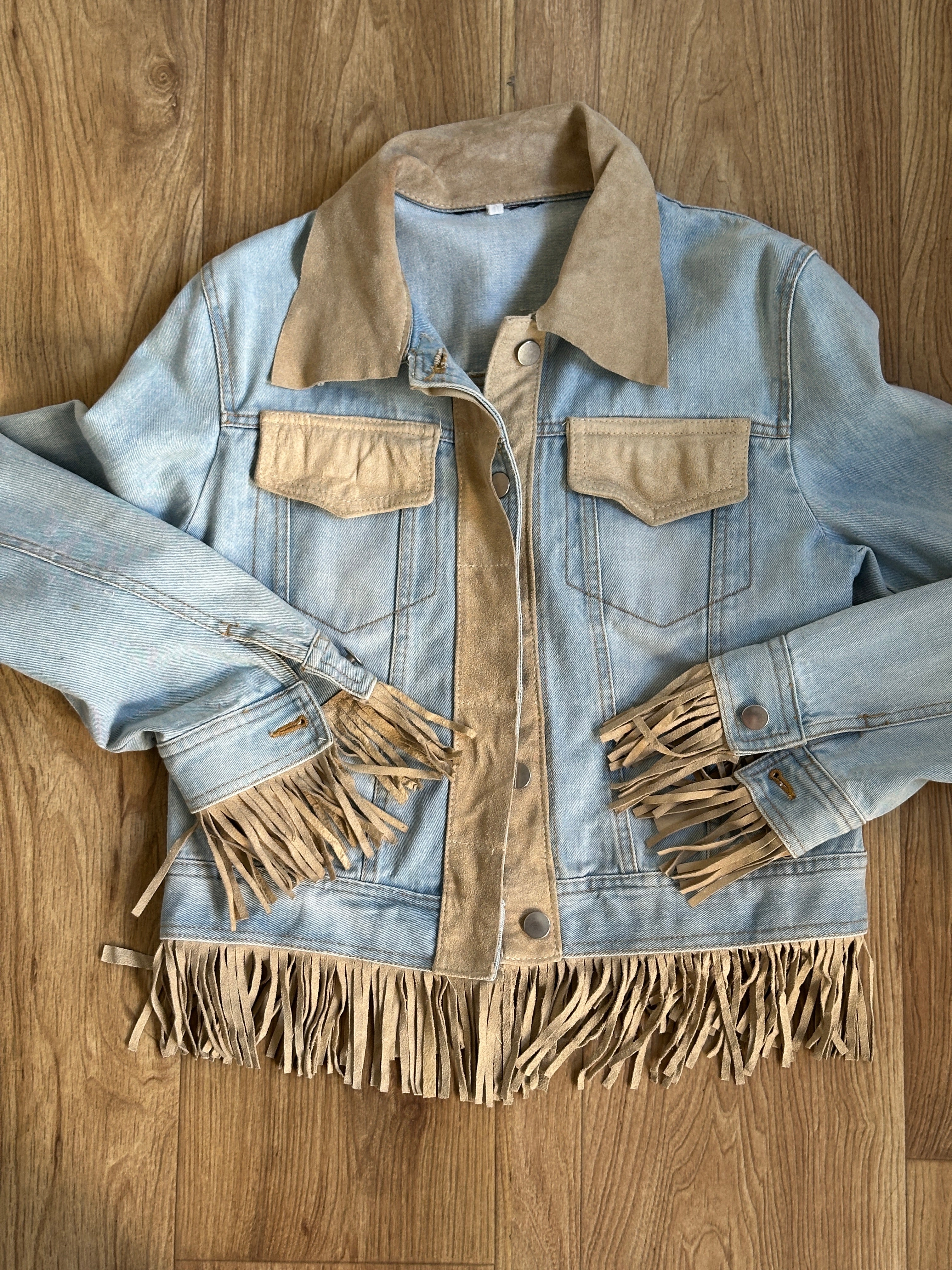 Frangetty jeans jacket