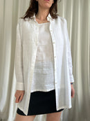 Camicia Lino quadratino