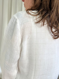 Camicia Lino quadratino
