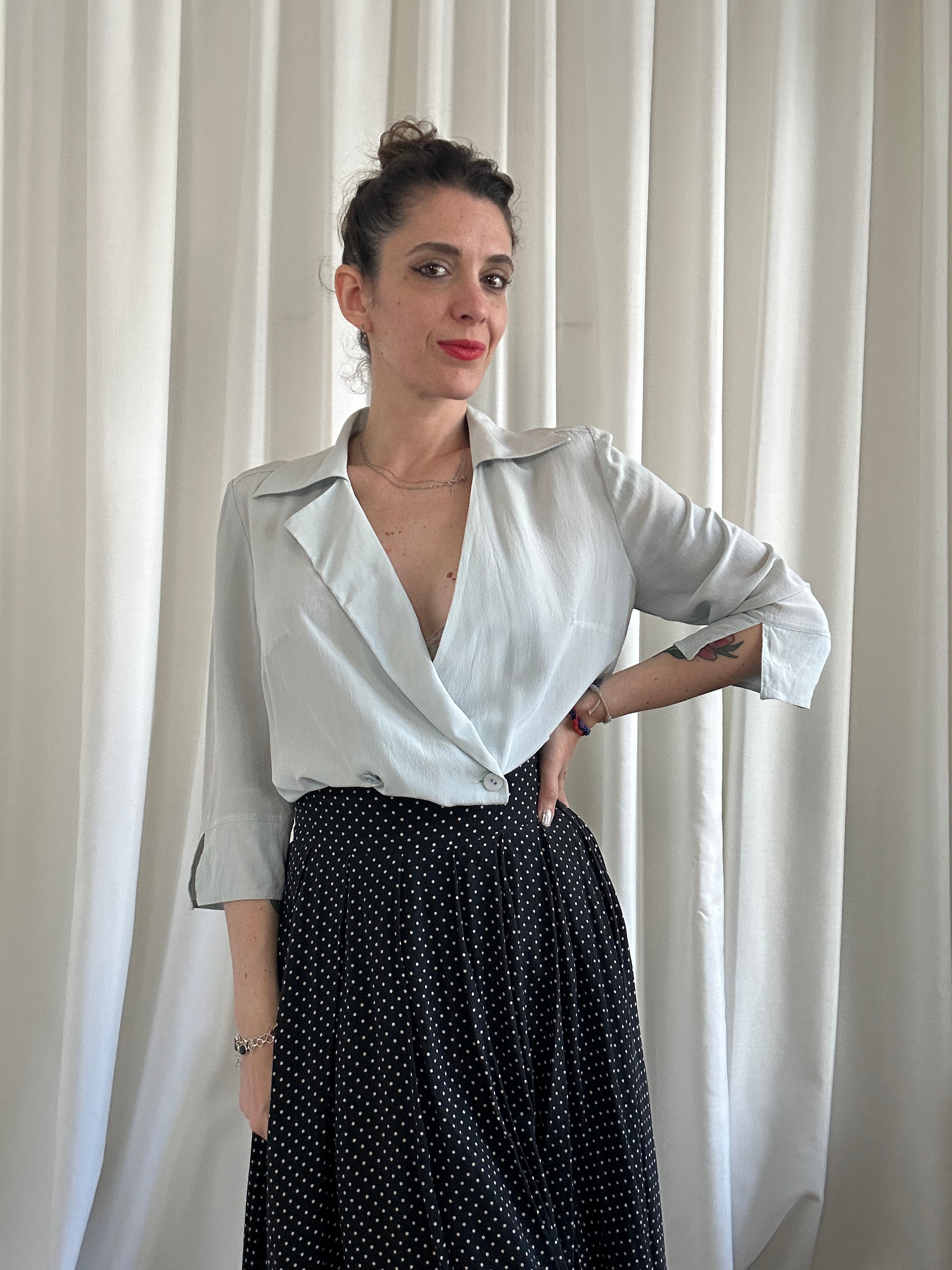 Mattiolo seta ice shirt