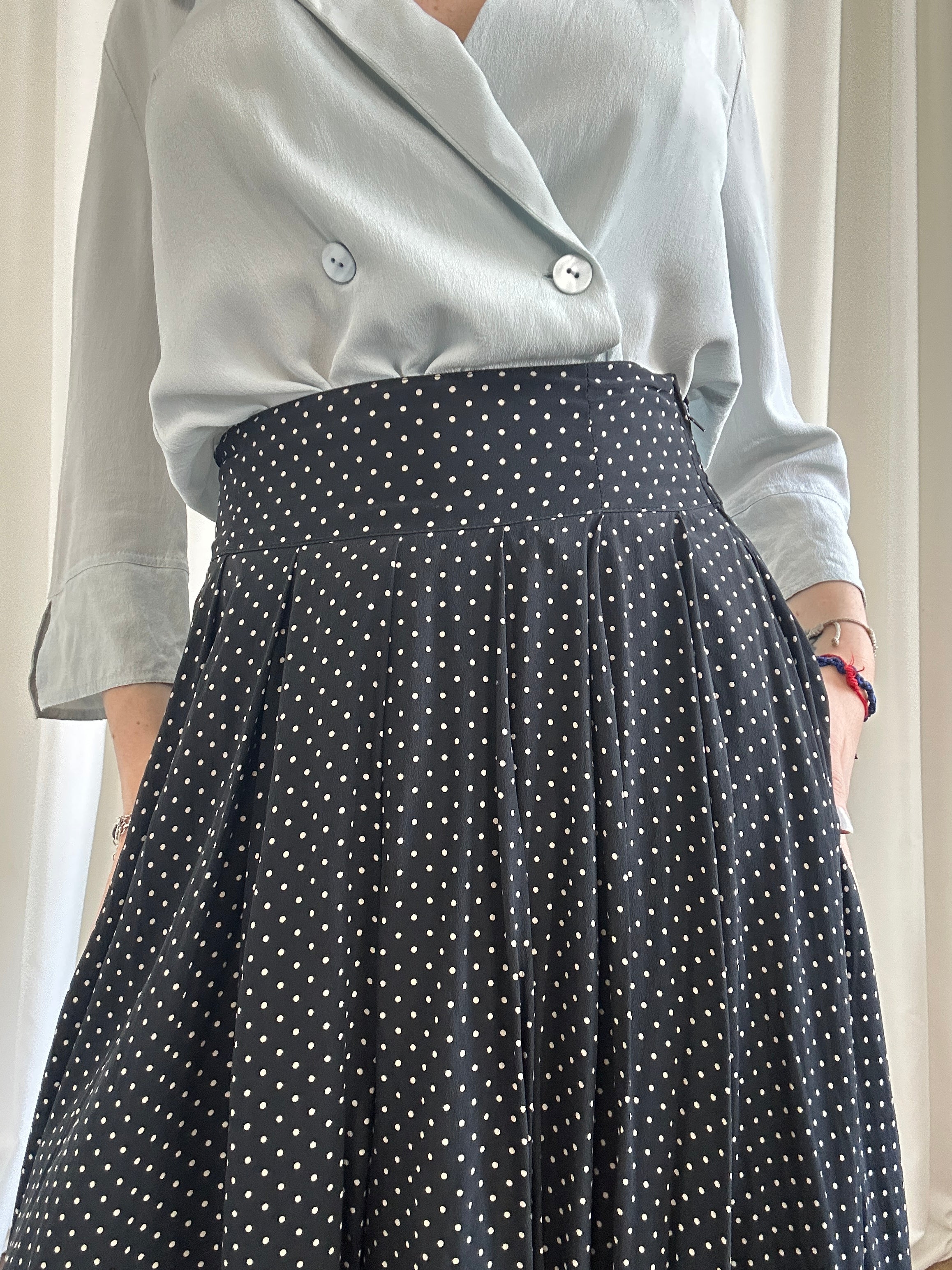Byblos silk skirt