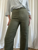 Lino verdino pants