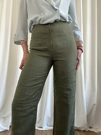 Lino verdino pants