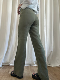 Lino verdino pants