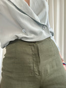 Lino verdino pants