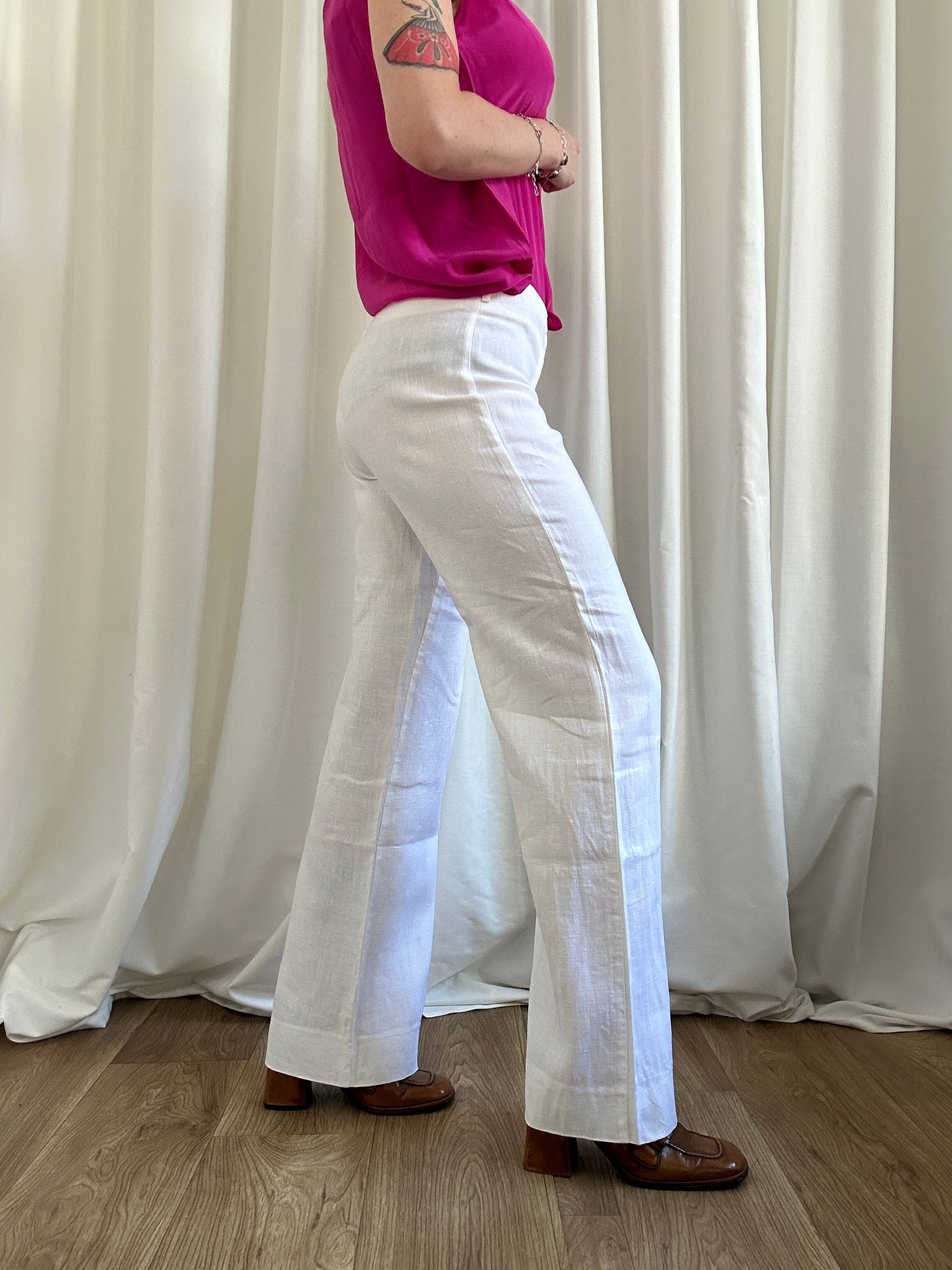 Lino bianchino pants