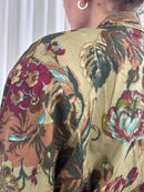 Green flower jacket