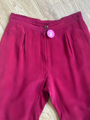 Seta red pants