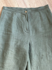 Lino verdino pants