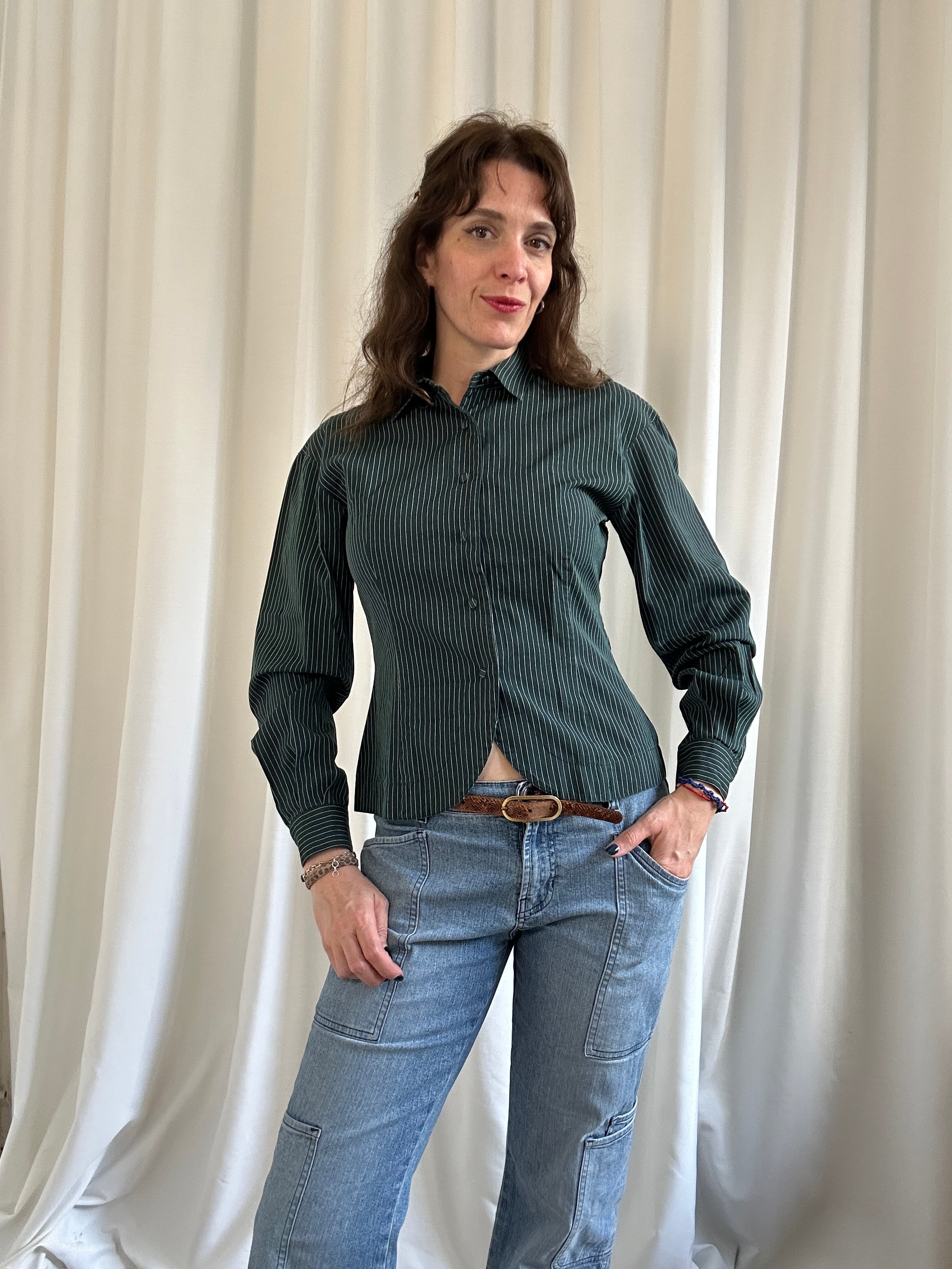 SportMax green shirt