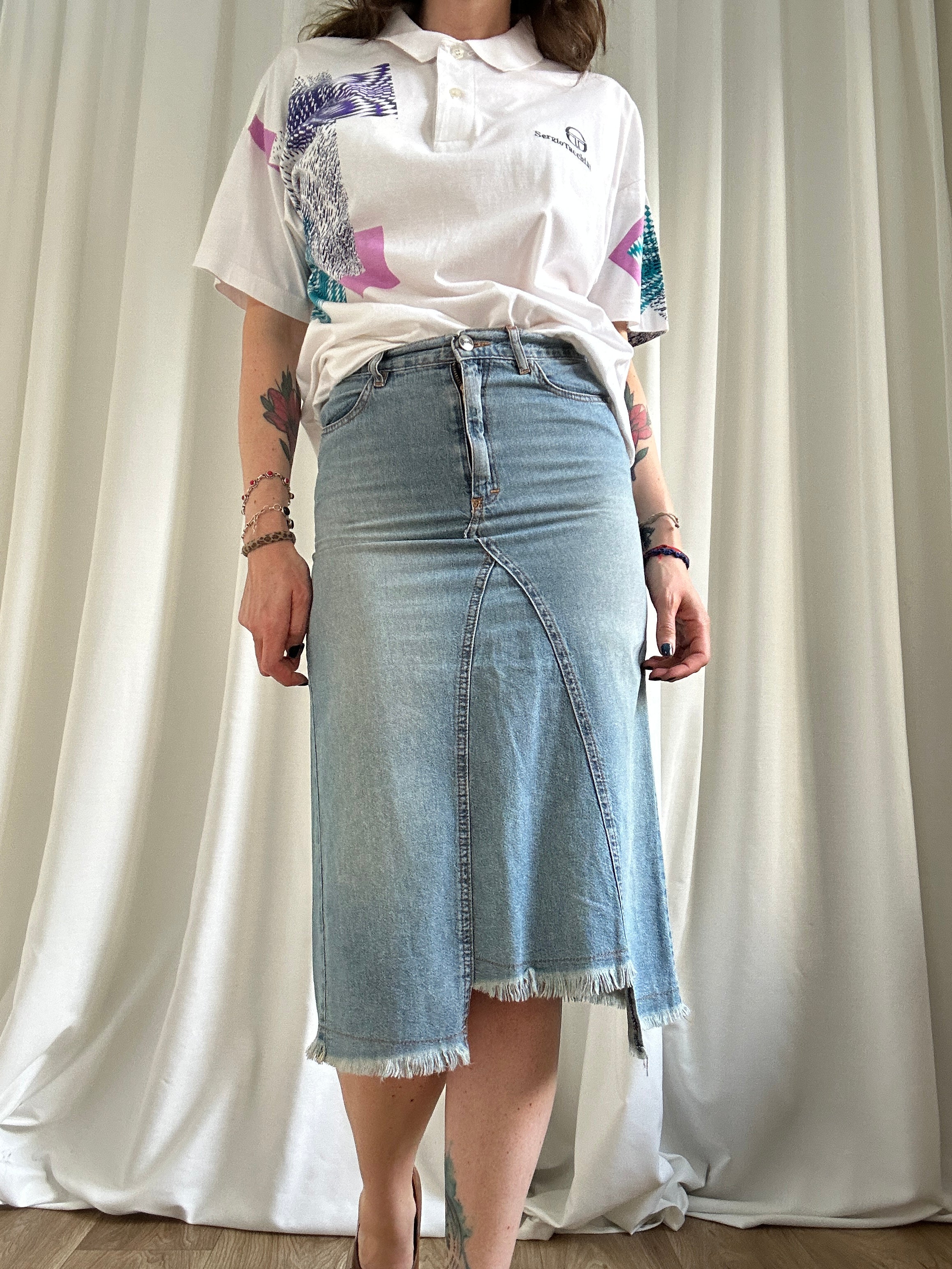 La novanta denim skirt