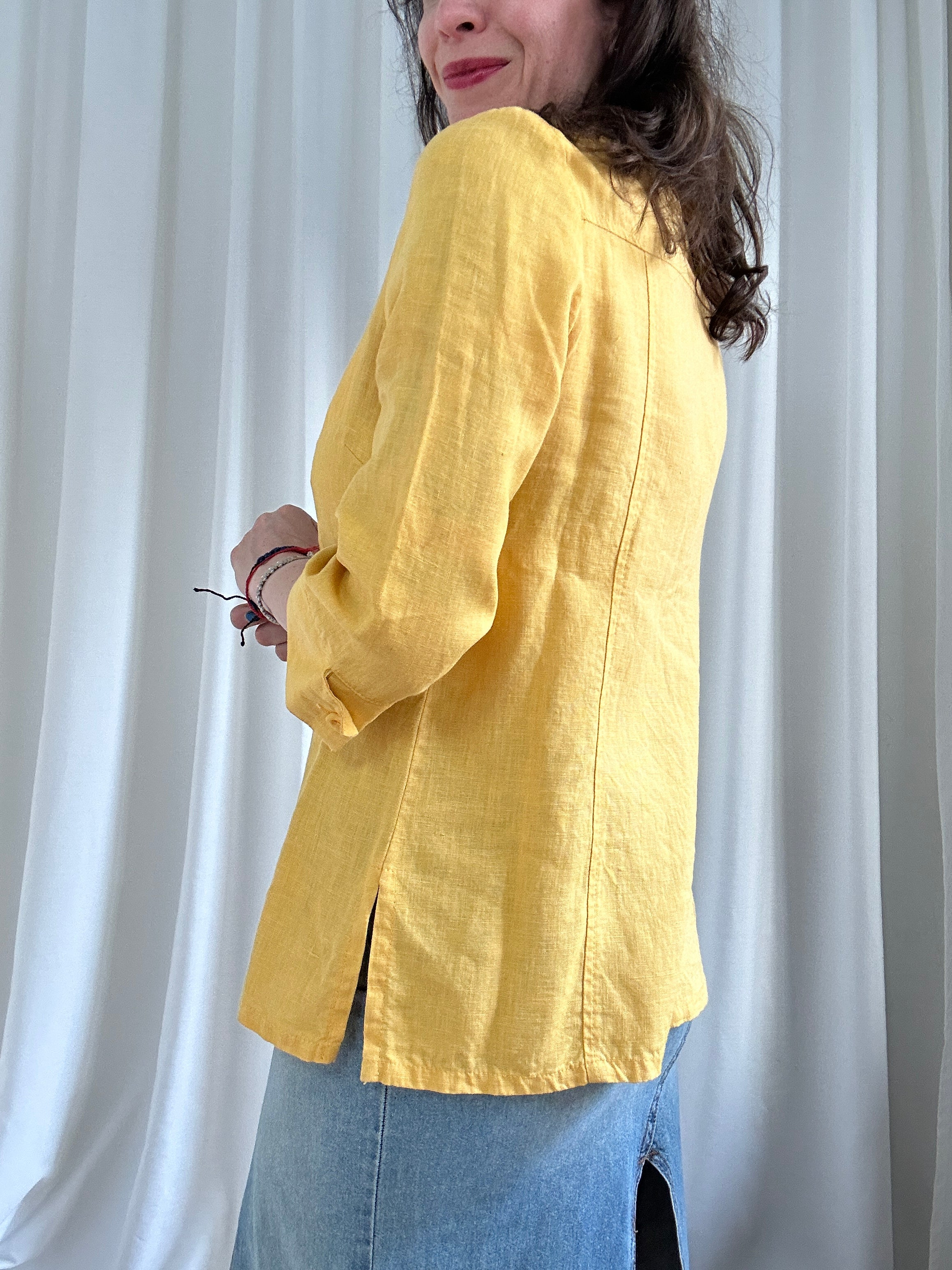 Canarina lino shirt