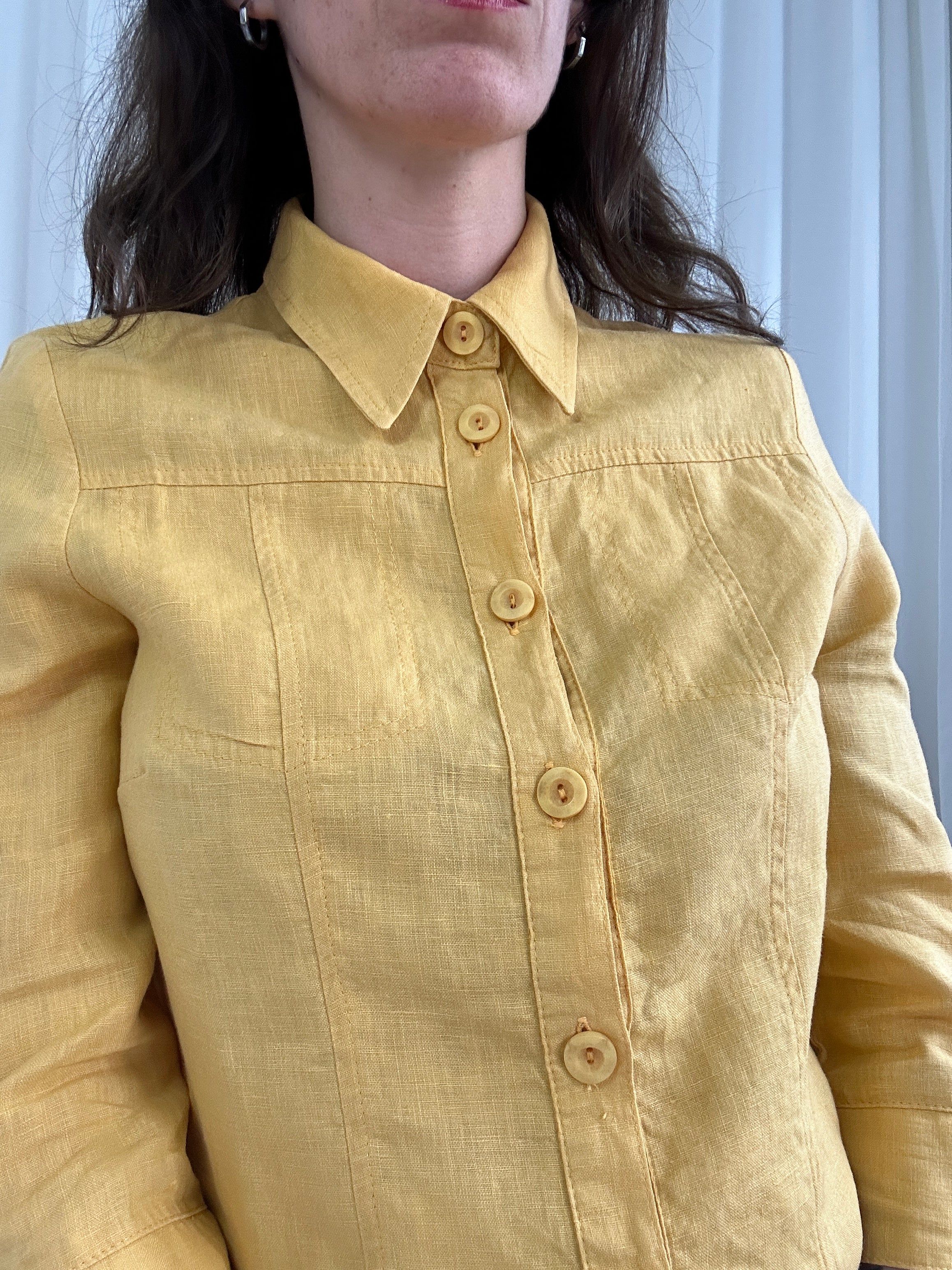 Canarina lino shirt