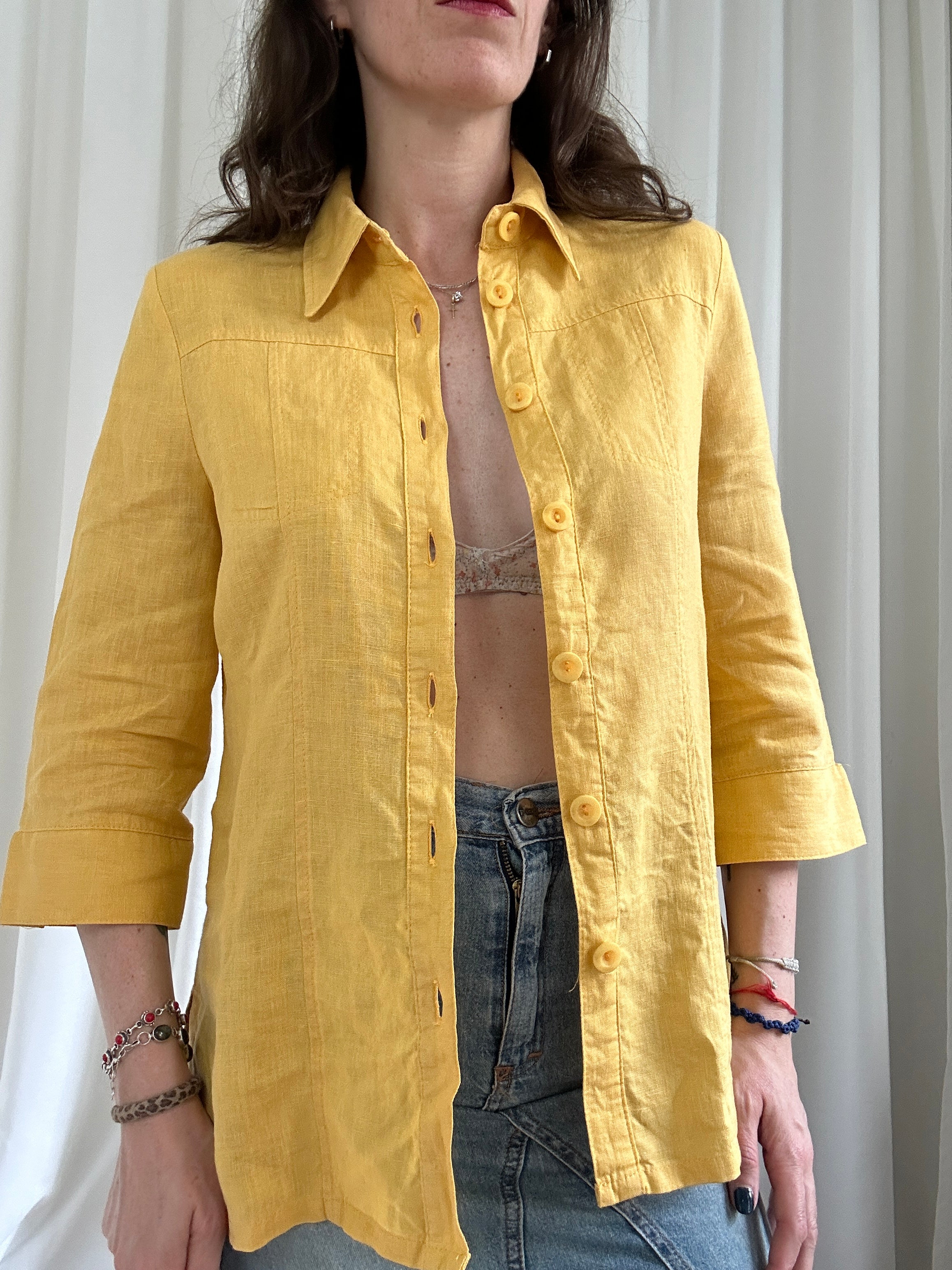 Canarina lino shirt