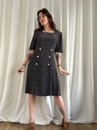 Messy pois dress