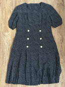 Messy pois dress