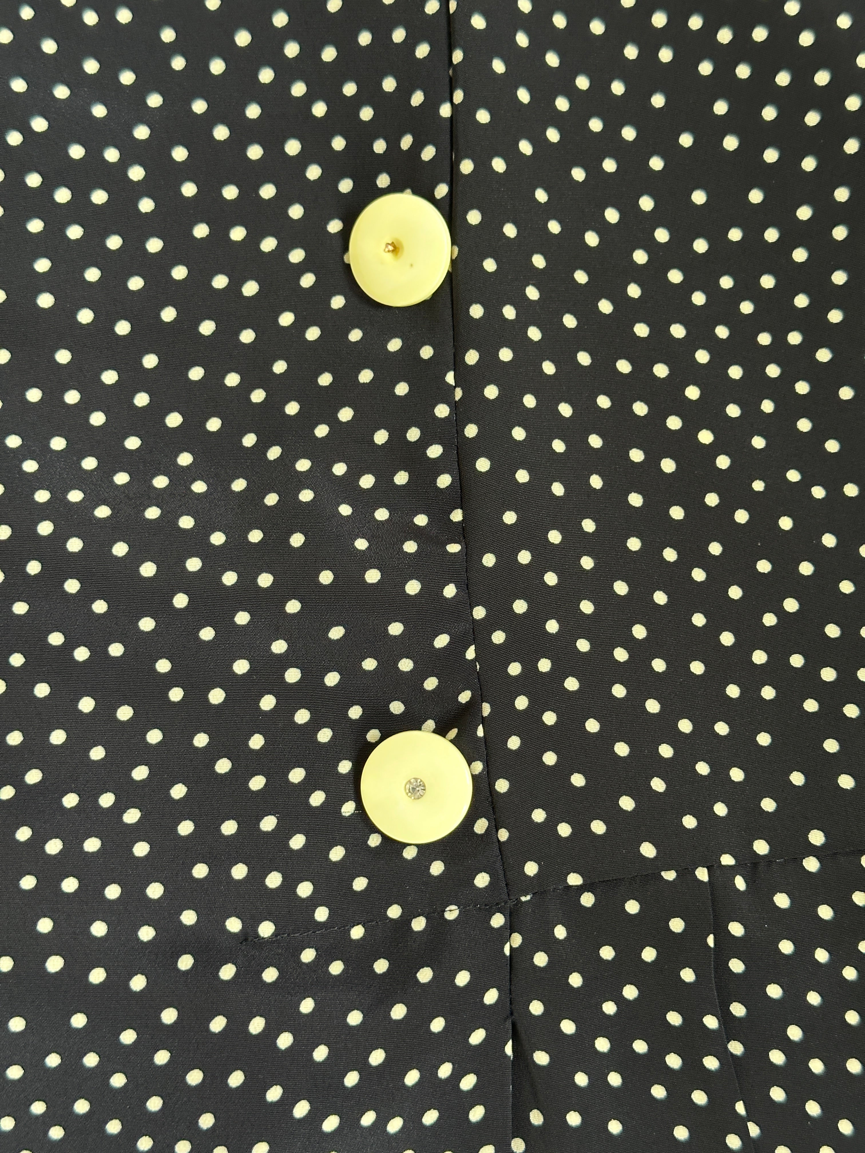 Messy pois dress