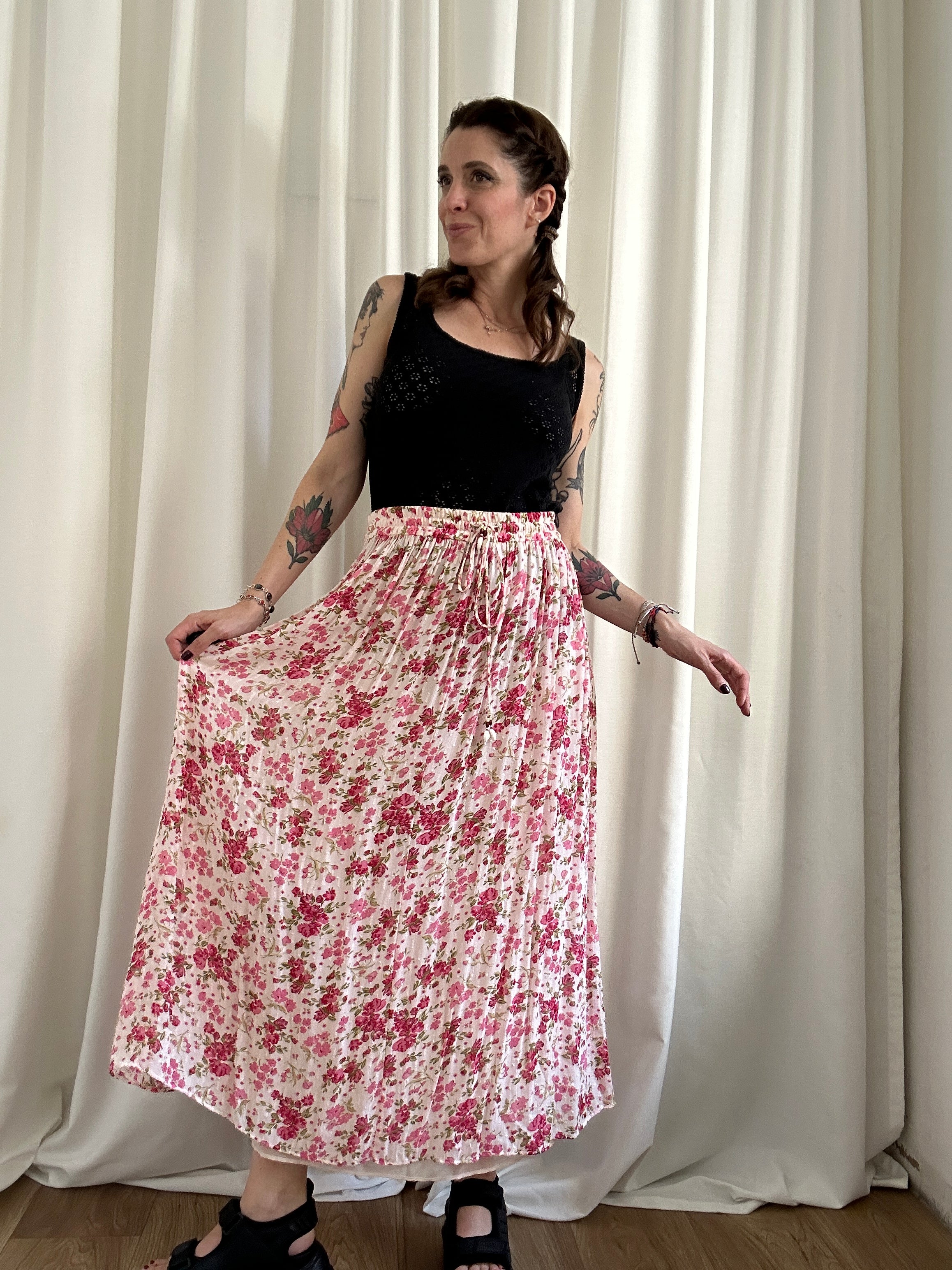 Tuttafiori midi skirt