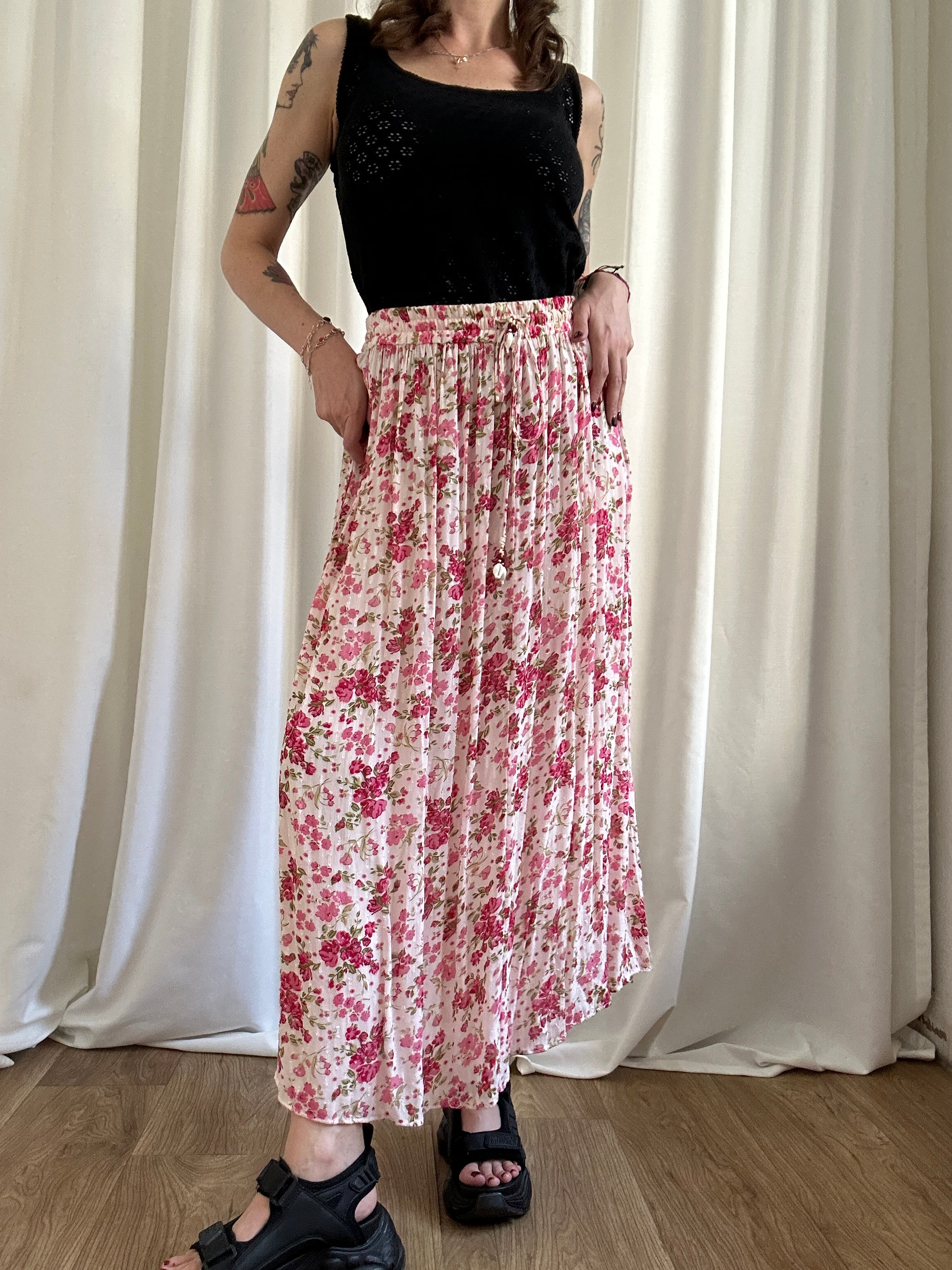 Tuttafiori midi skirt