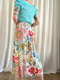 MaxiFiori midi skirt