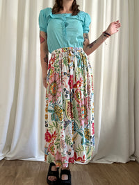 MaxiFiori midi skirt