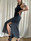 Evergreen black dress