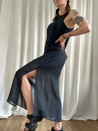 Evergreen black dress