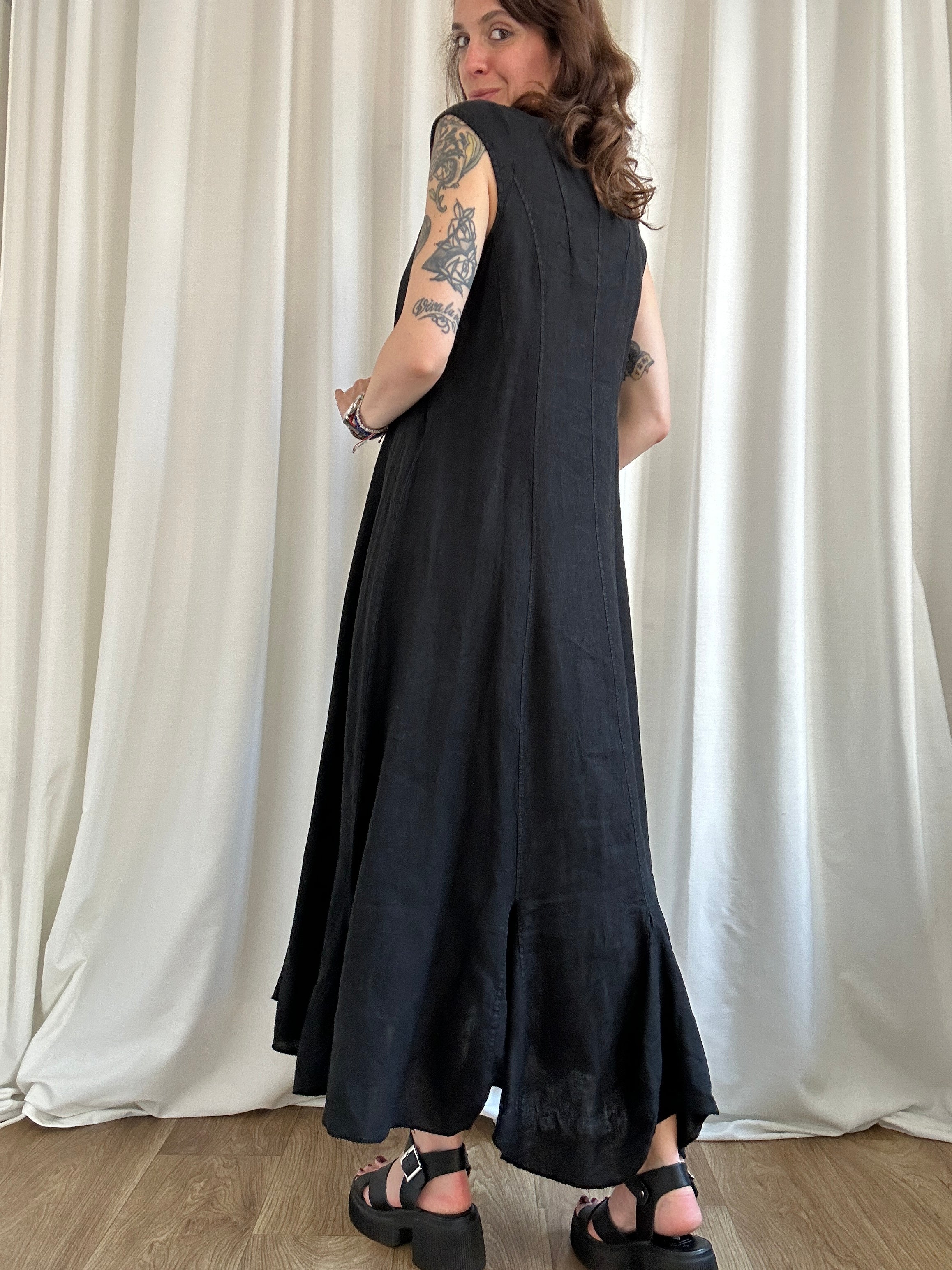 Nerone in lino dress