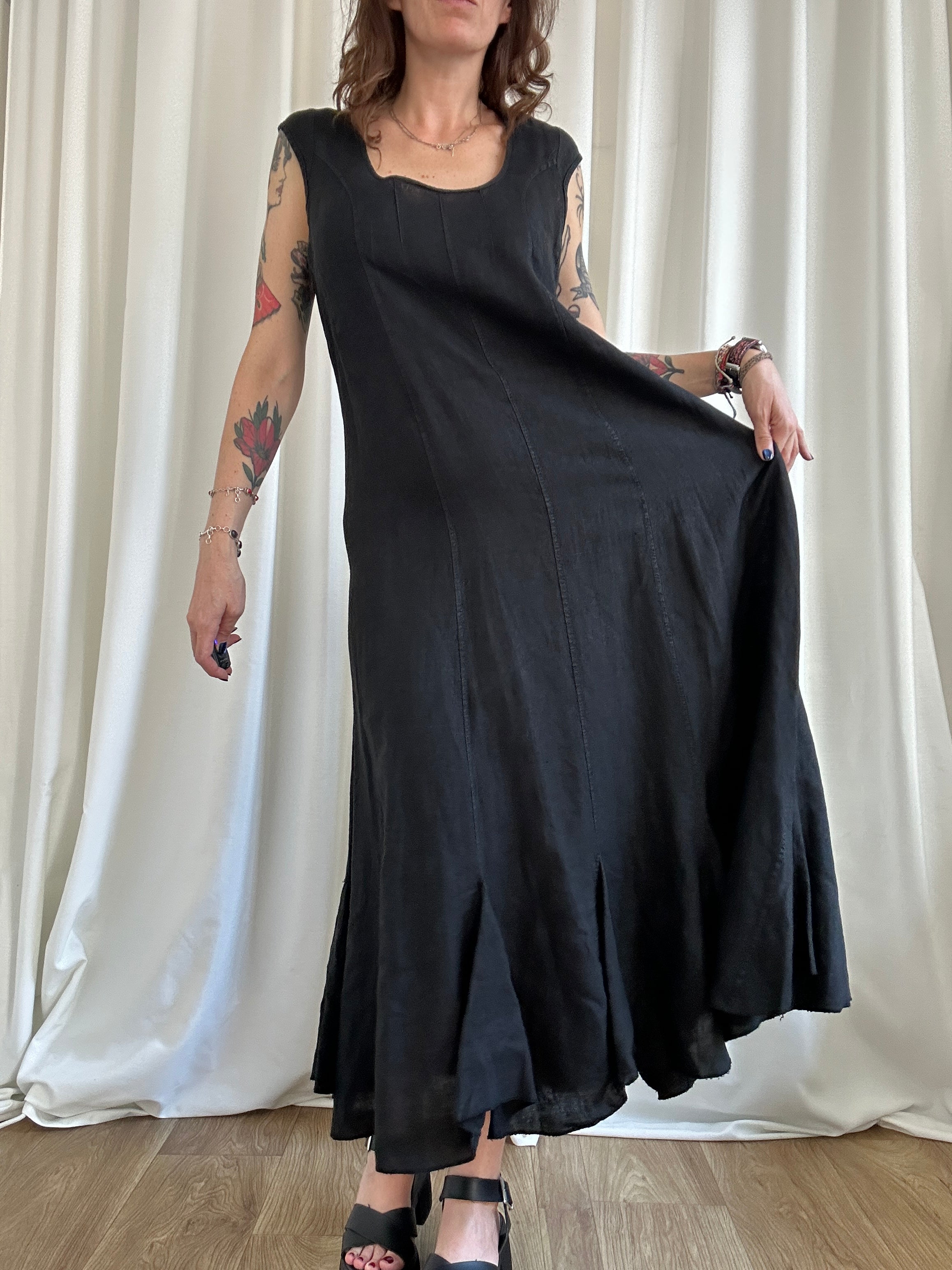 Nerone in lino dress