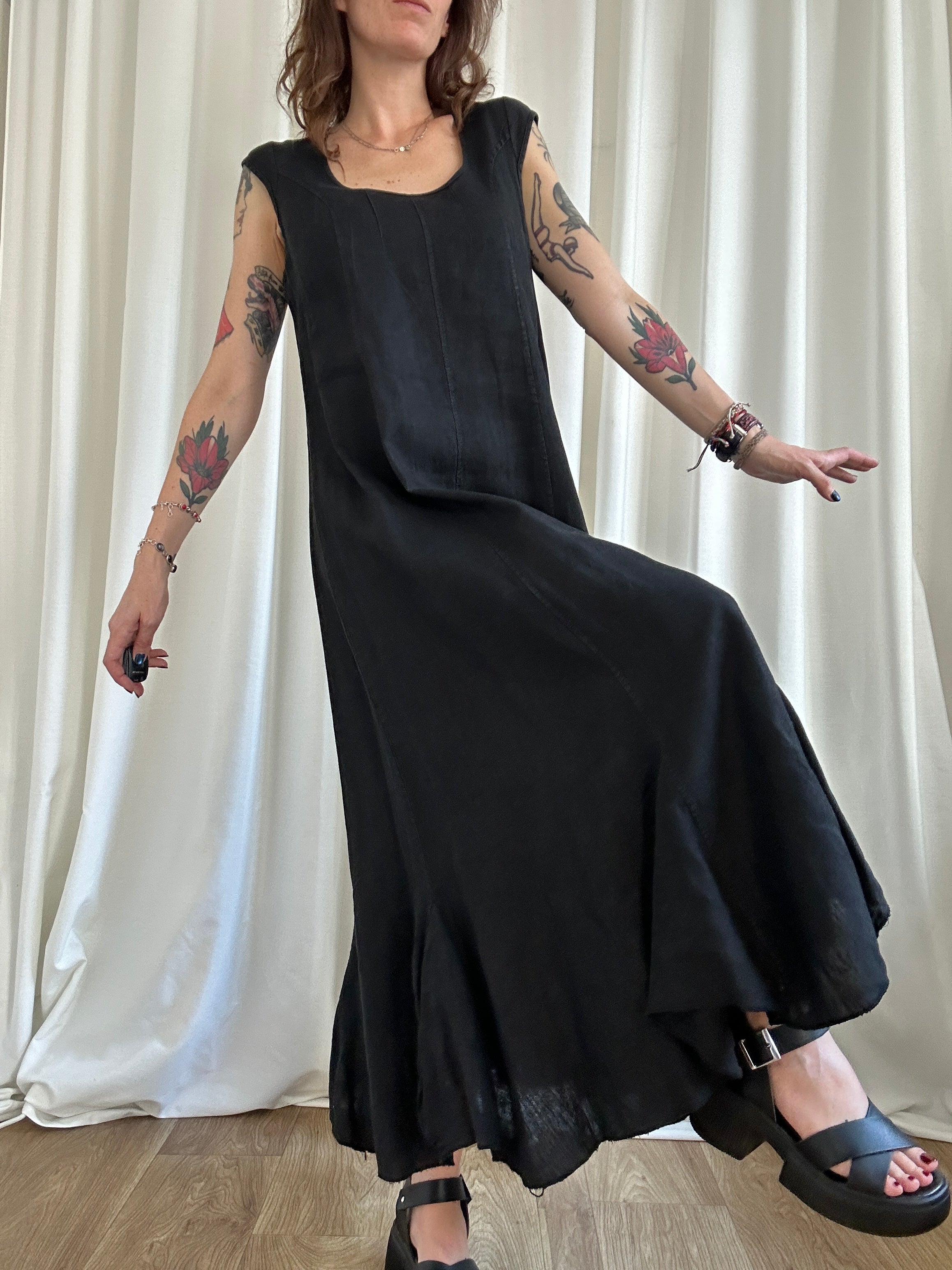 Nerone in lino dress