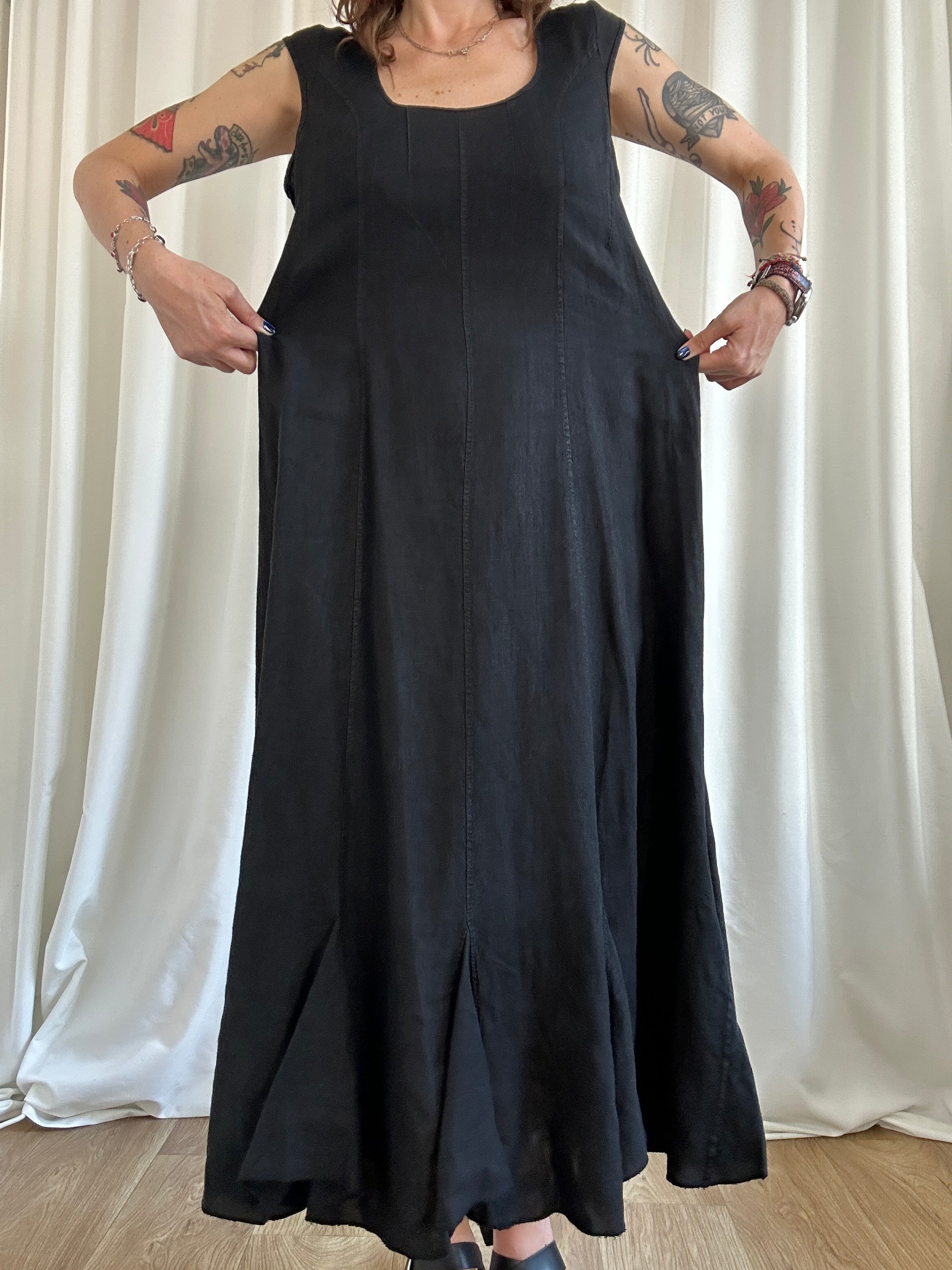 Nerone in lino dress