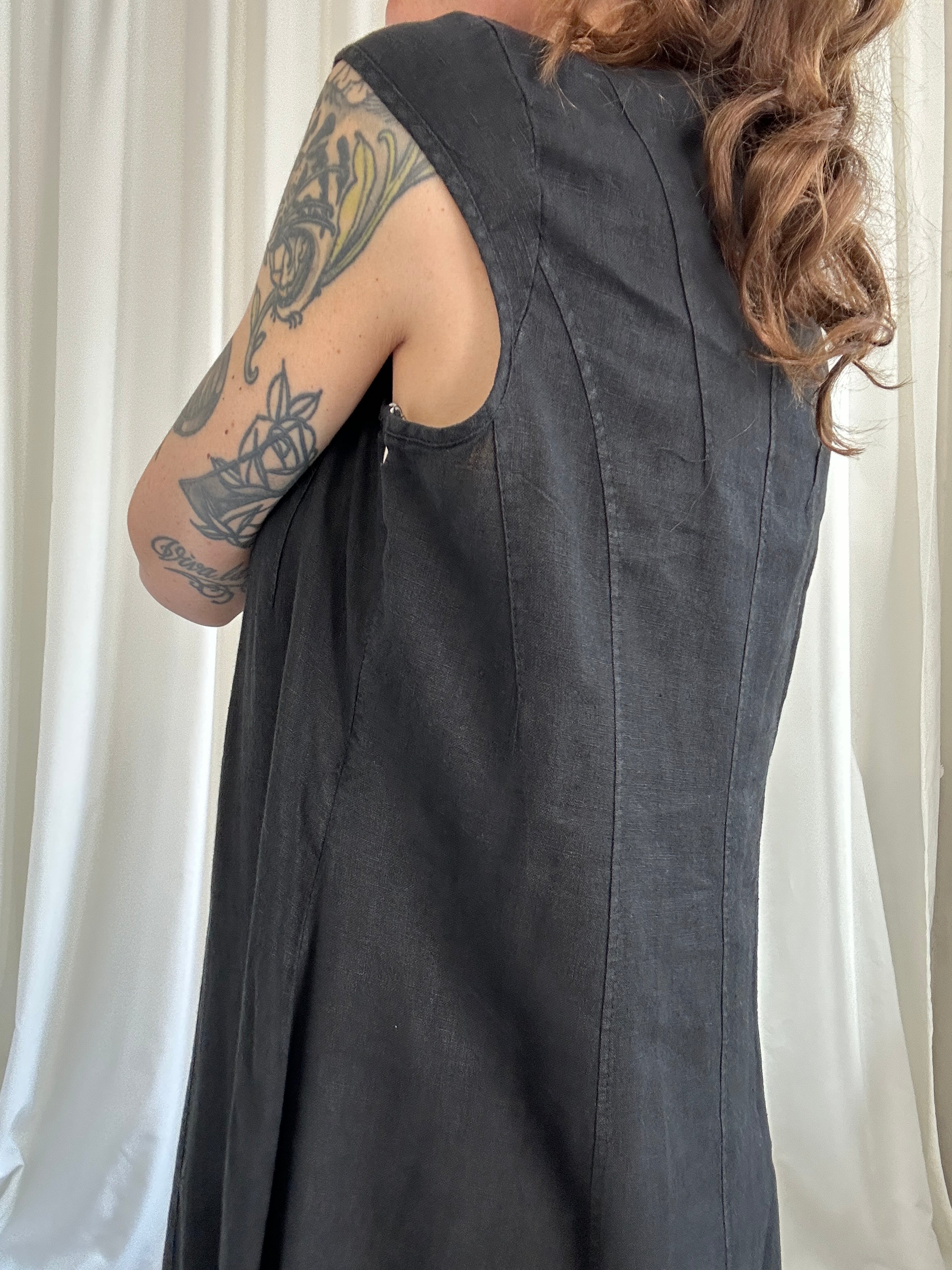 Nerone in lino dress