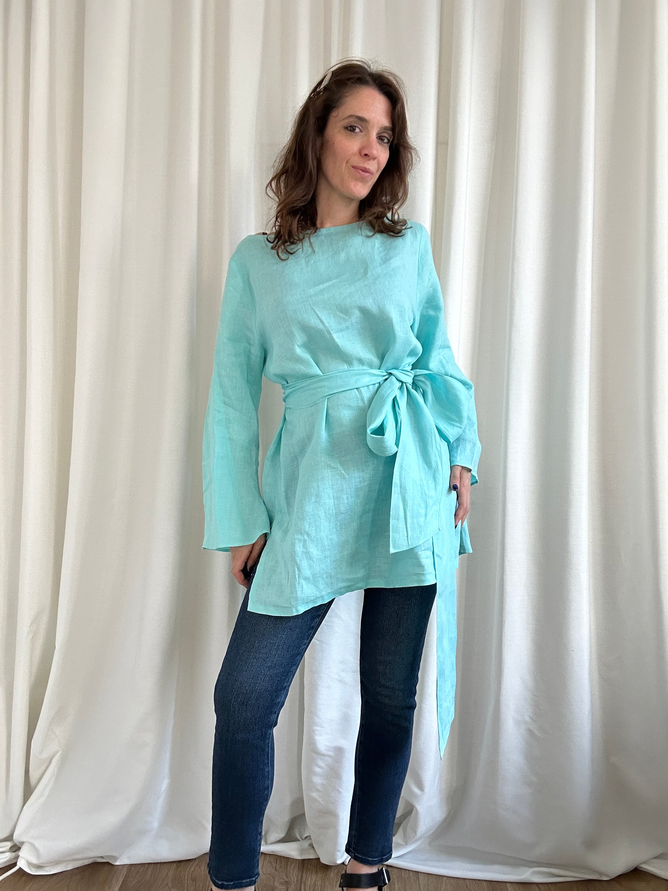 Luisa spagnoli lino shirt