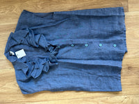 Azzurrino lino shirt