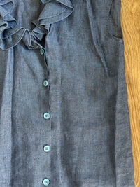 Azzurrino lino shirt