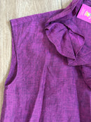 Ciclamino lino shirt
