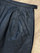 Basic leather skirt